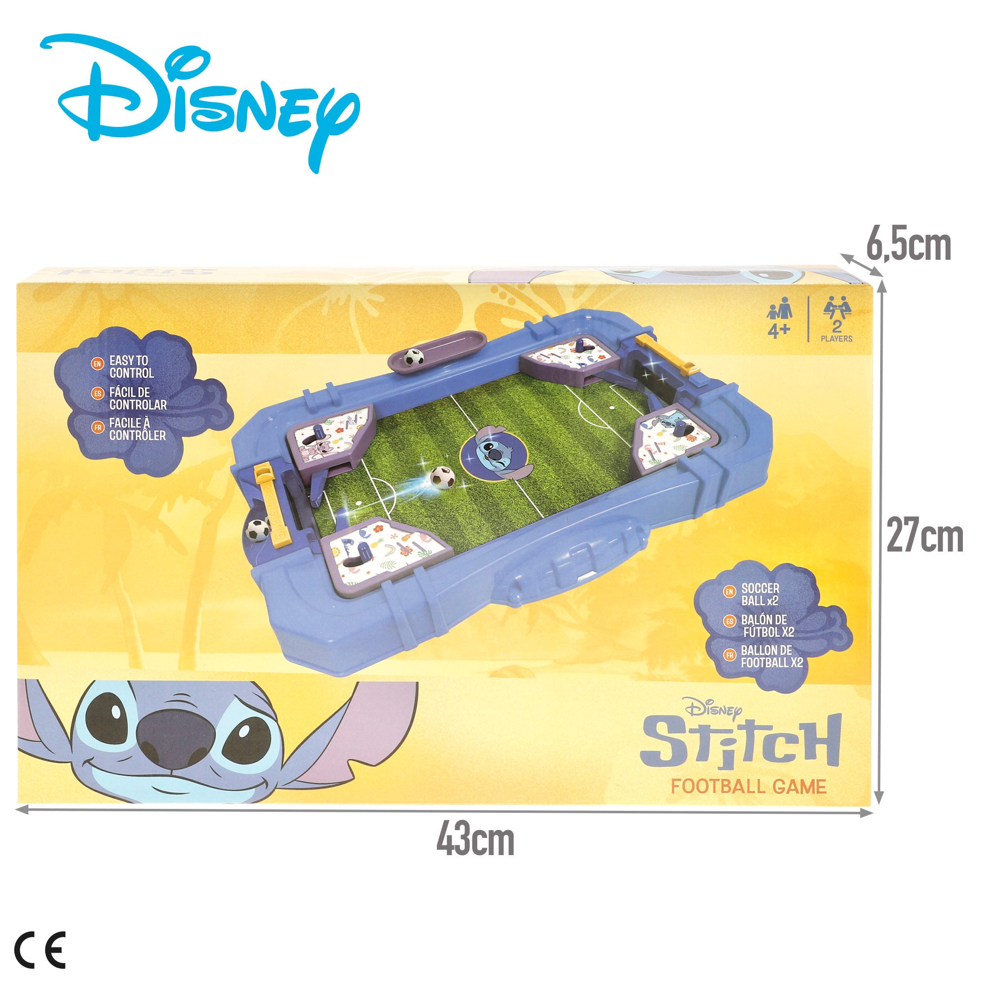 Stitch Futbolín de mesa infantil