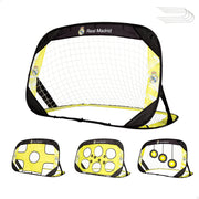 Real Madrid Portería 4 en 1 pop-up con diana 120x80x80 cm