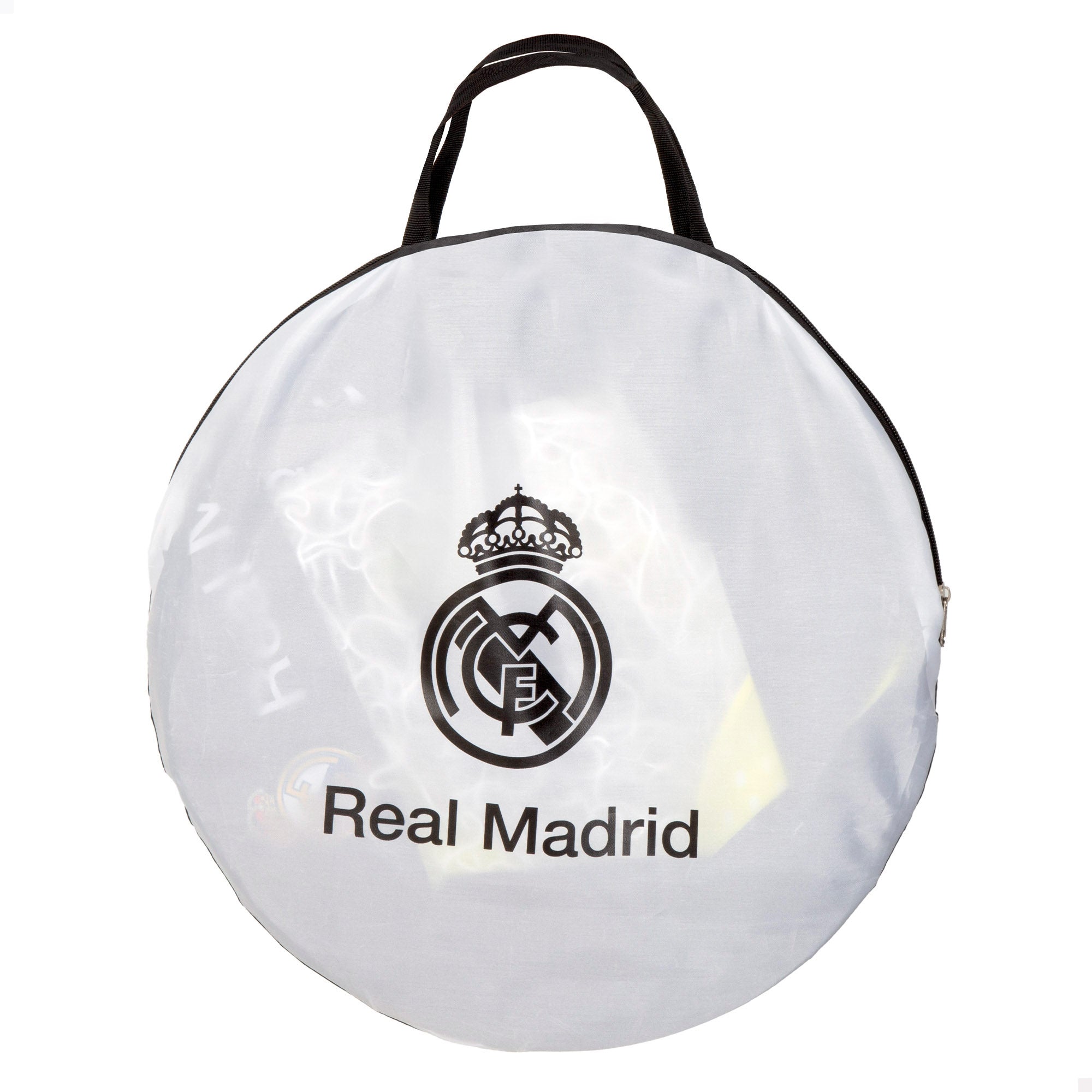 Real Madrid Portería 4 en 1 pop-up con diana 120x80x80 cm