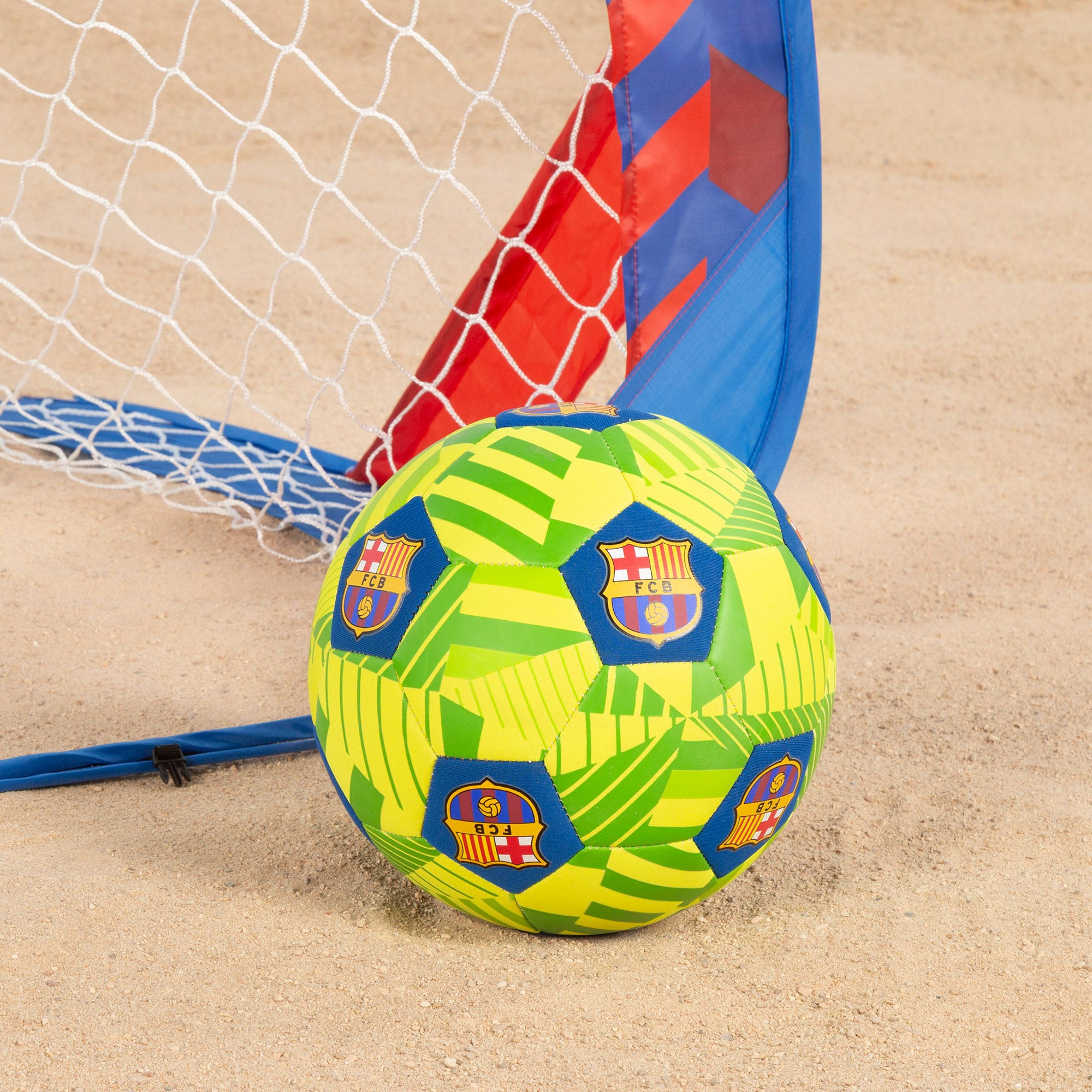 FC Barcelona Balón fútbol playa talla 5 (deshinchado)