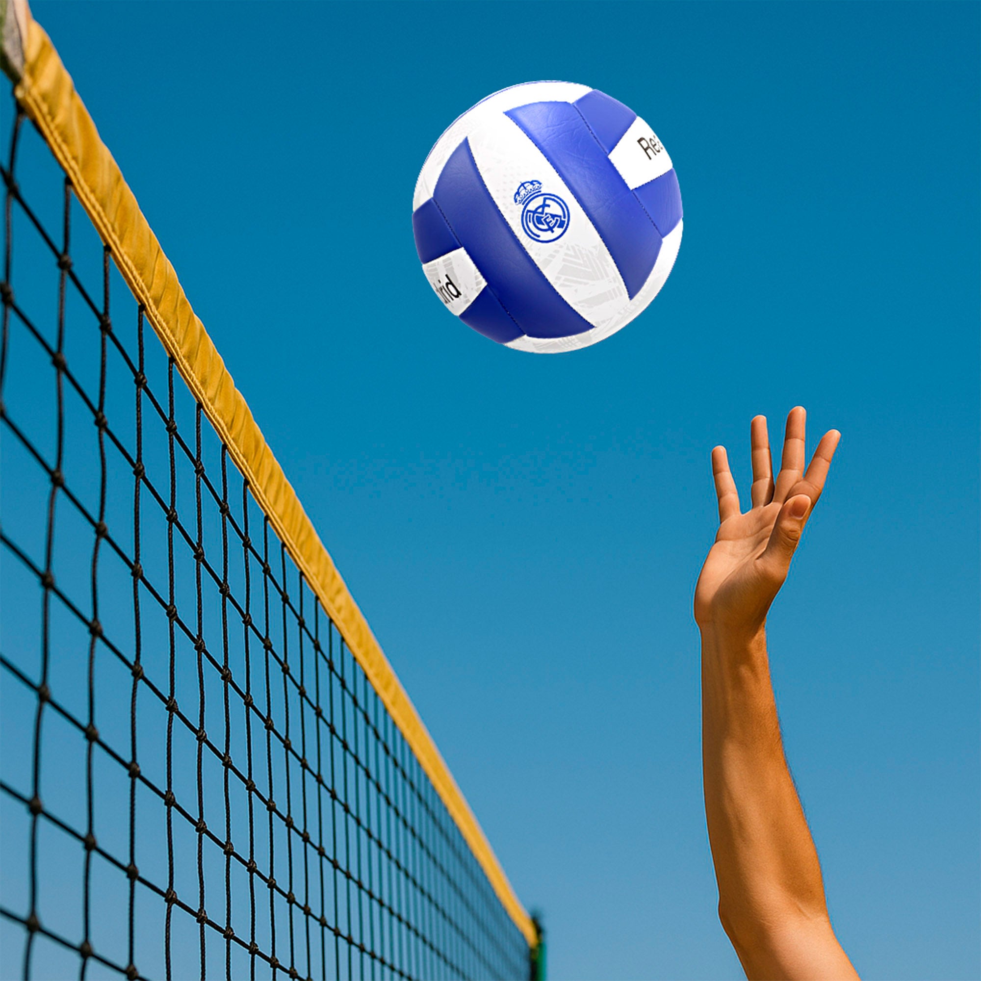 Real Madrid Balón de volleyball talla 5 (deshinchado)