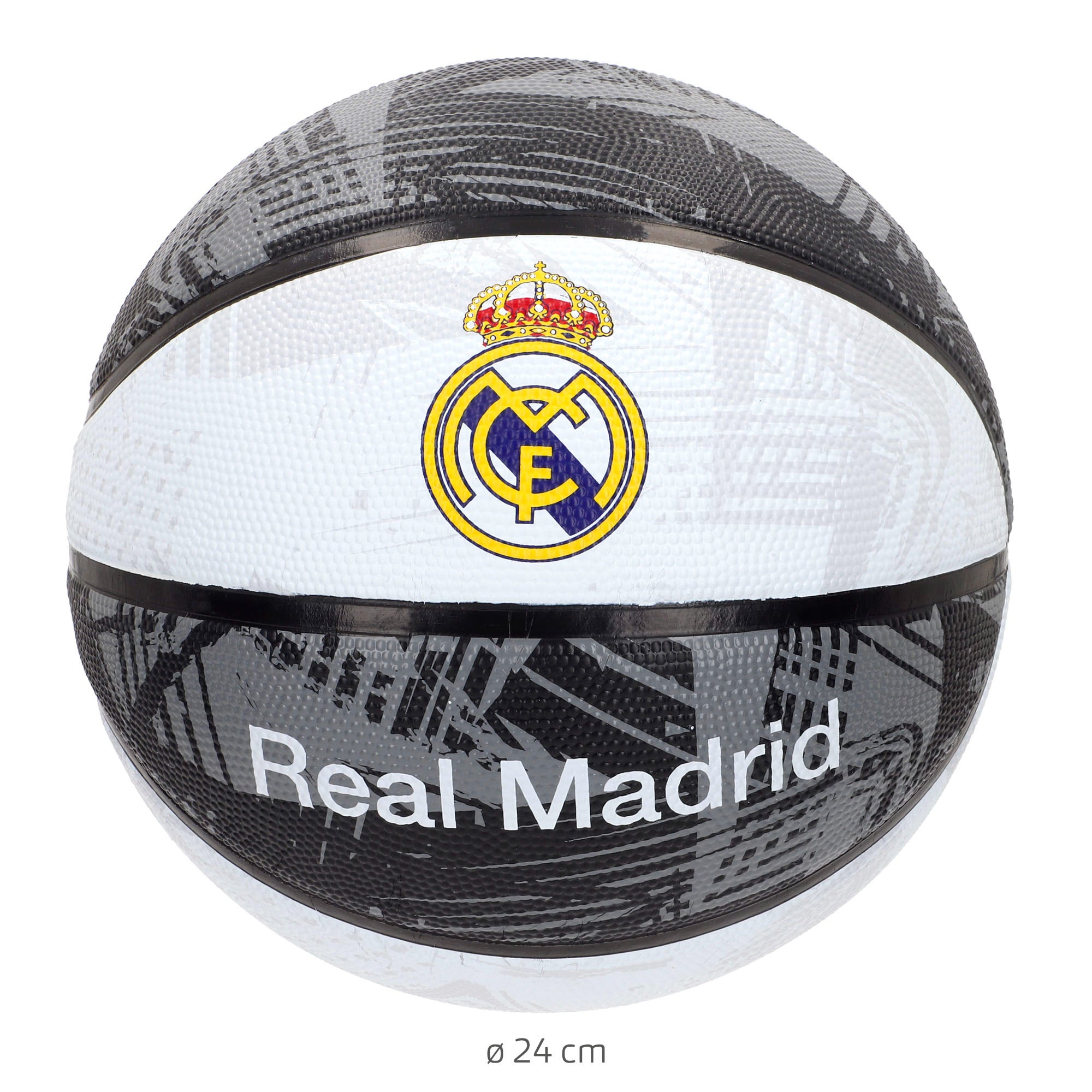 Real Madrid Balón de baloncesto talla 7 (deshinchado)