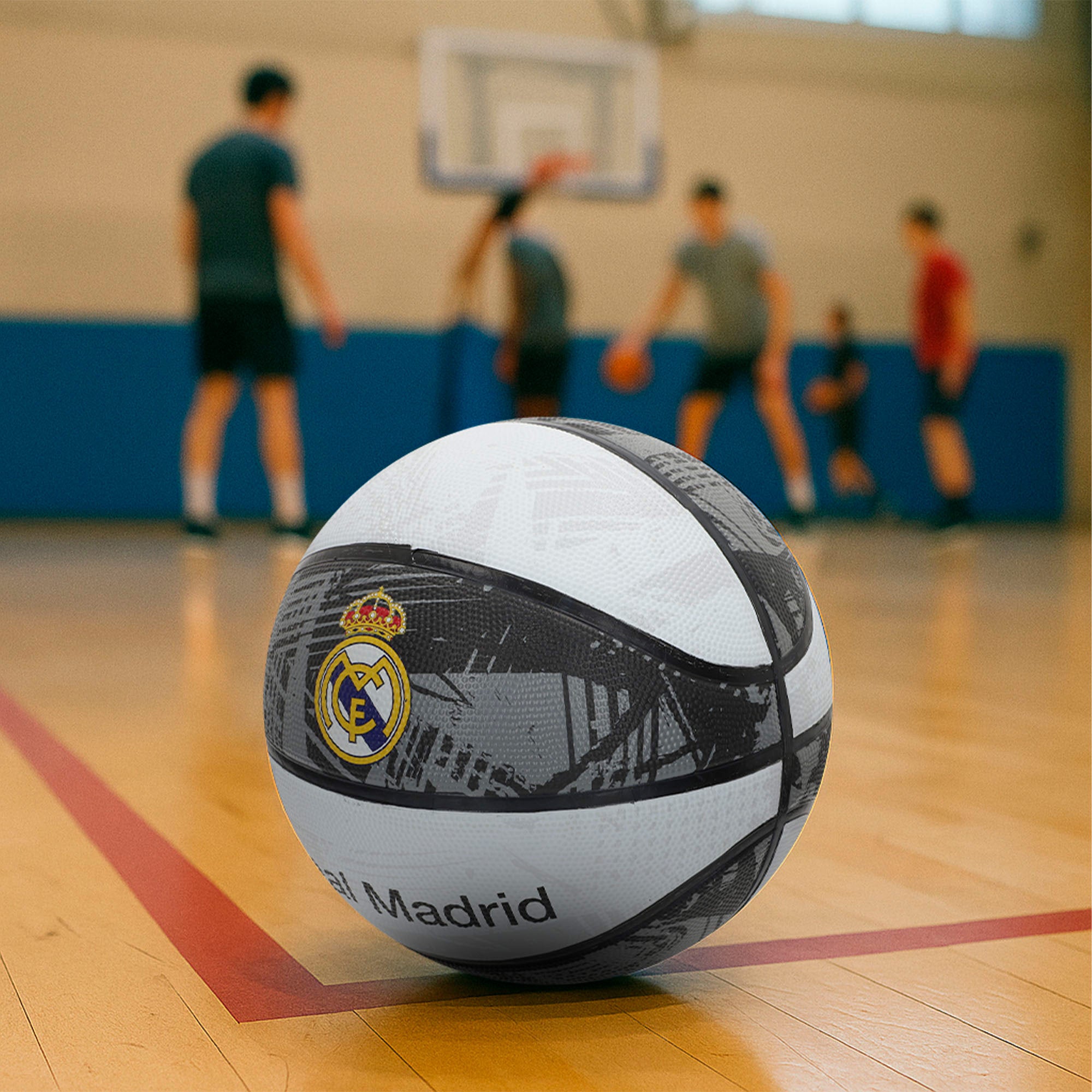 Real Madrid Balón de baloncesto talla 7 (deshinchado)