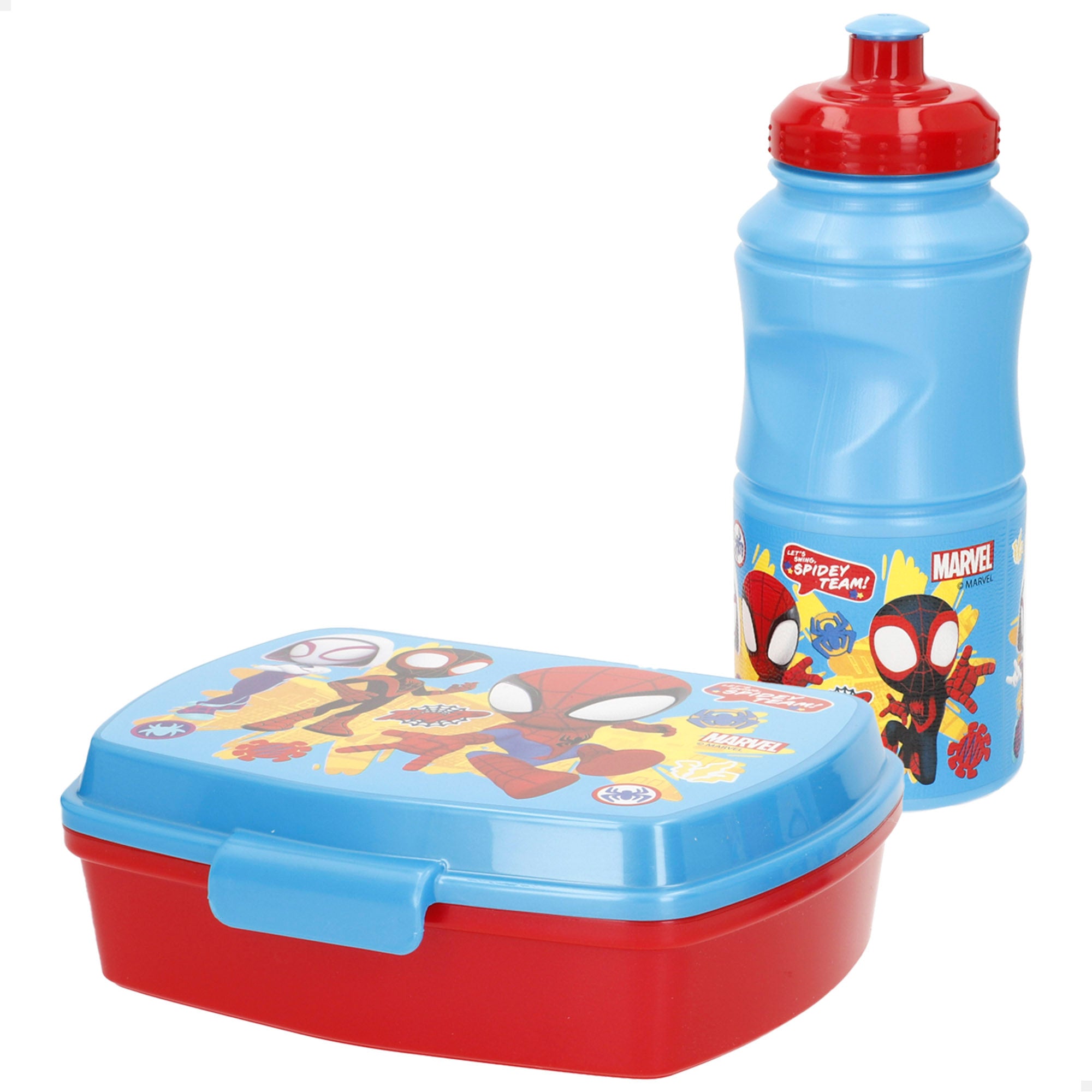 Spidey Pack fiambrera y botella infantil