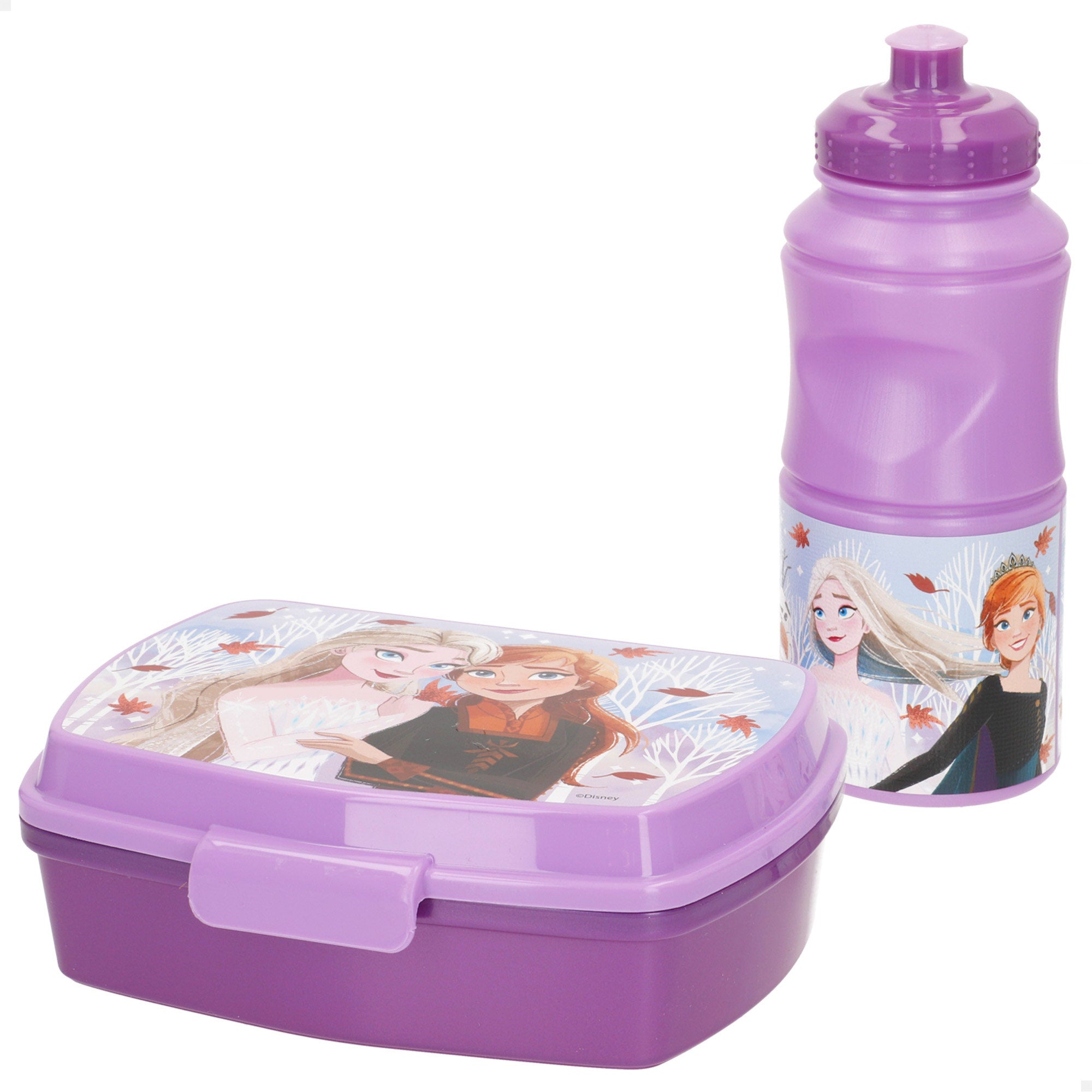 Frozen Set infantil sandwichera y botella 380 ml