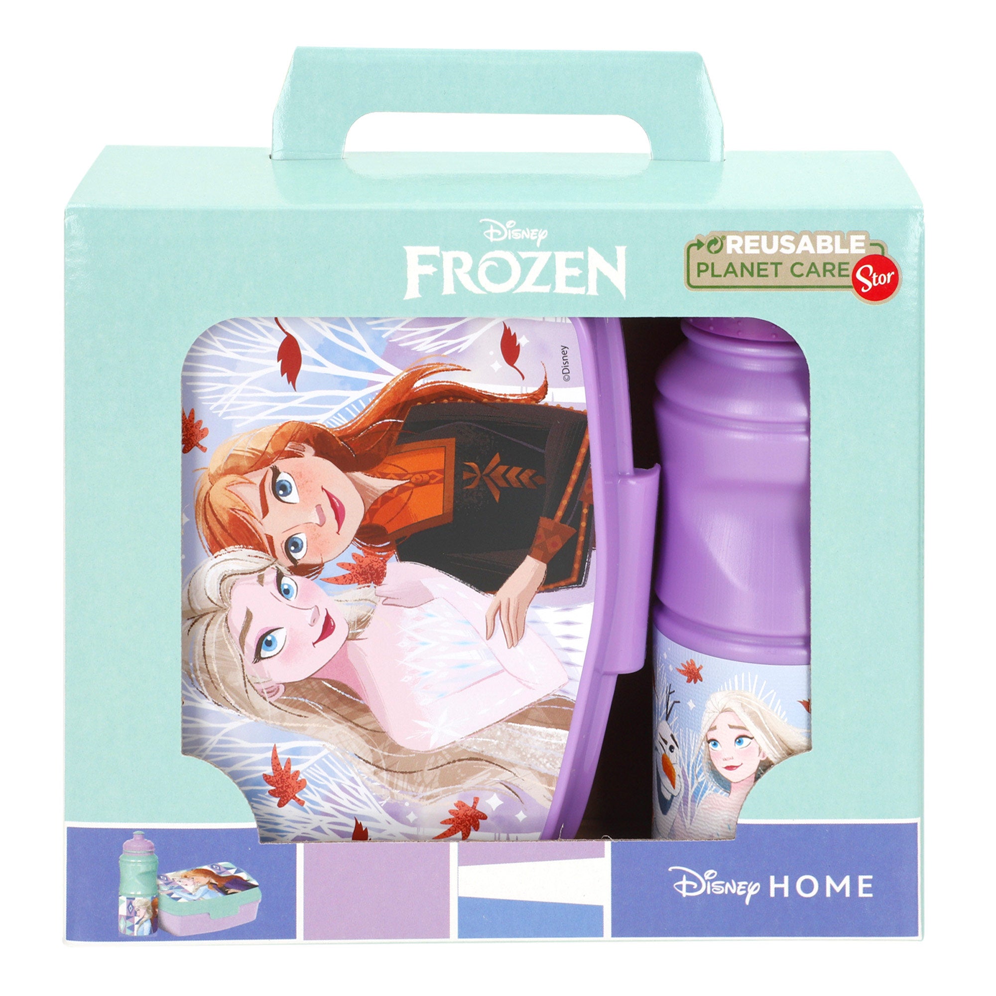 Frozen Set infantil sandwichera y botella 380 ml