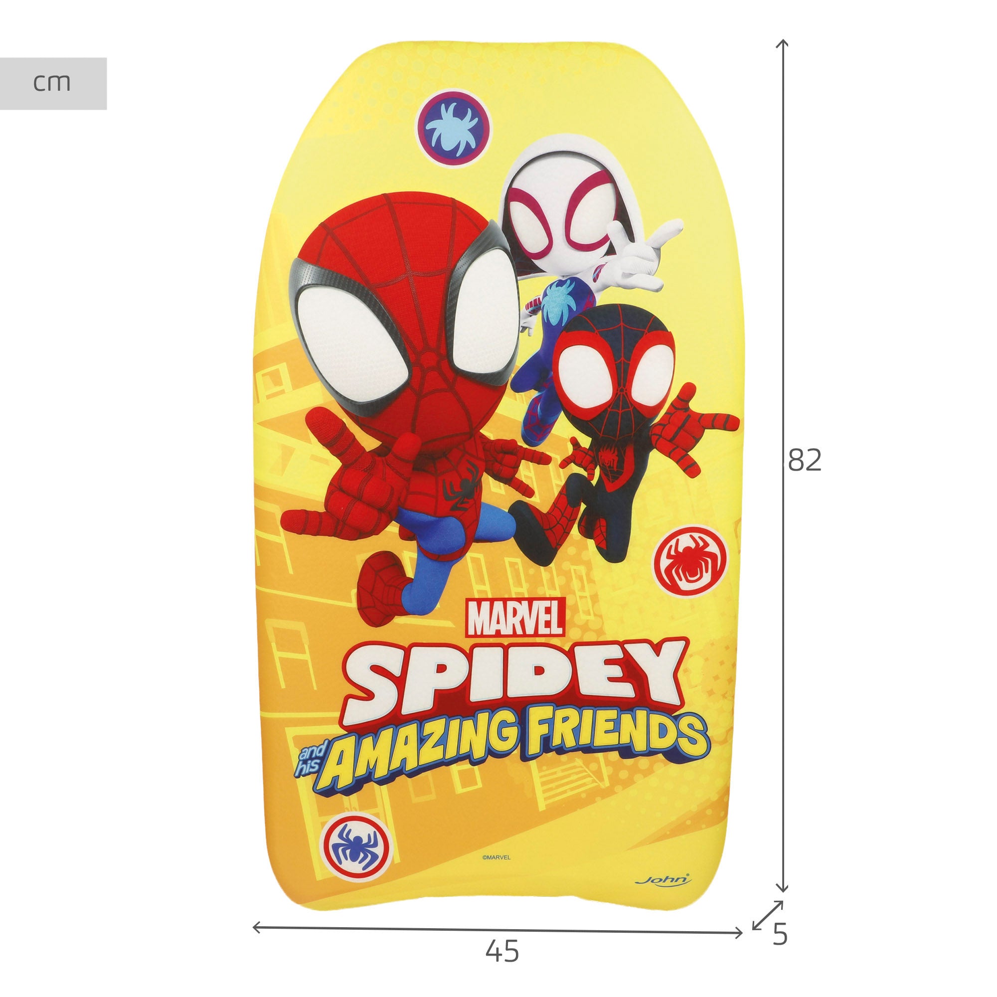 Spidey Tabla bodyboard infantil 82 cm