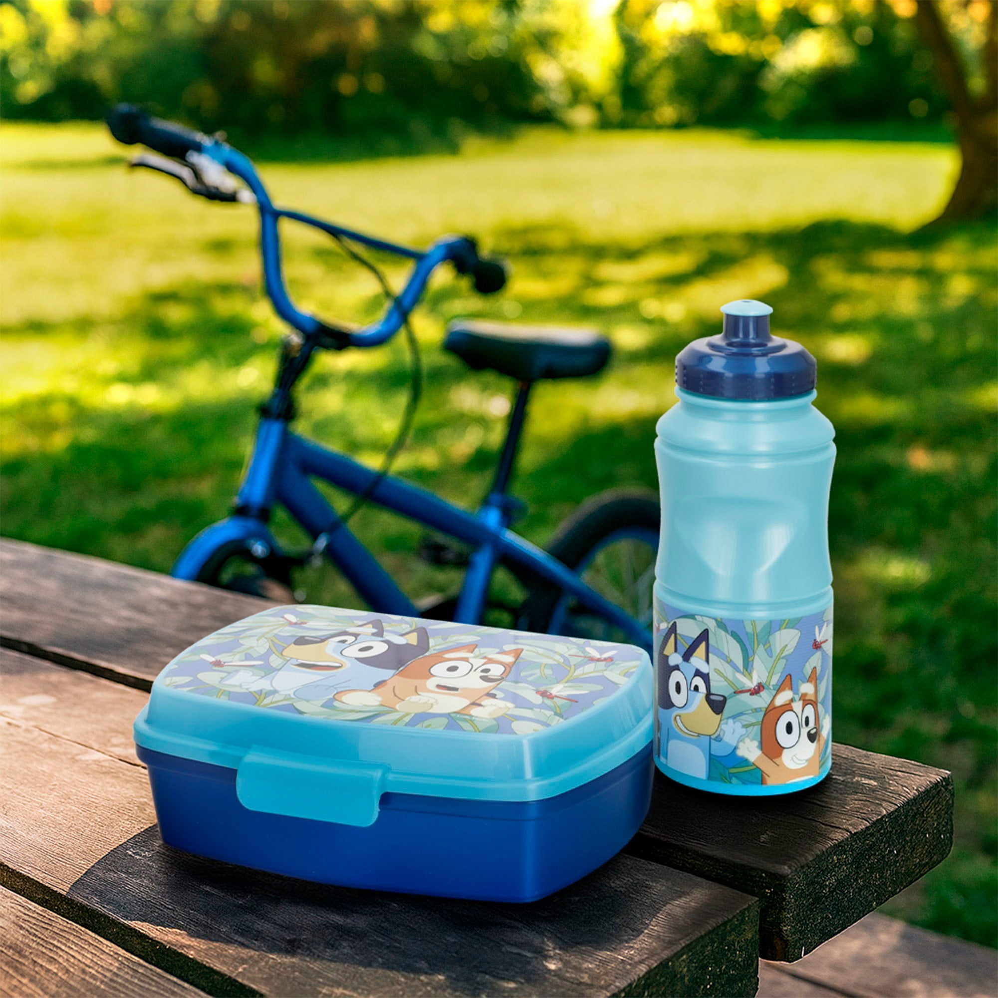 Bluey Pack fiambrera y botella infantil