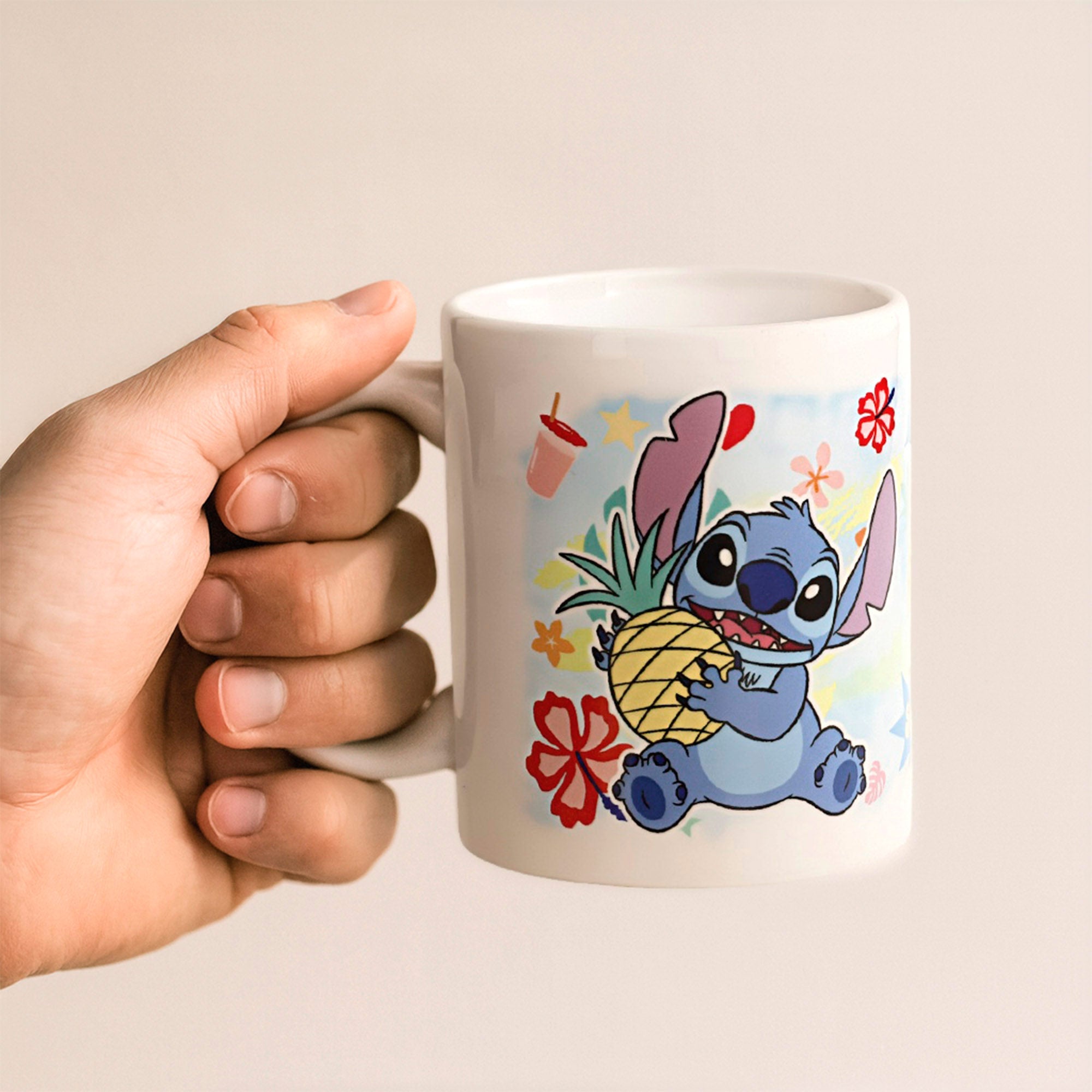 Stitch Taza de cerámica