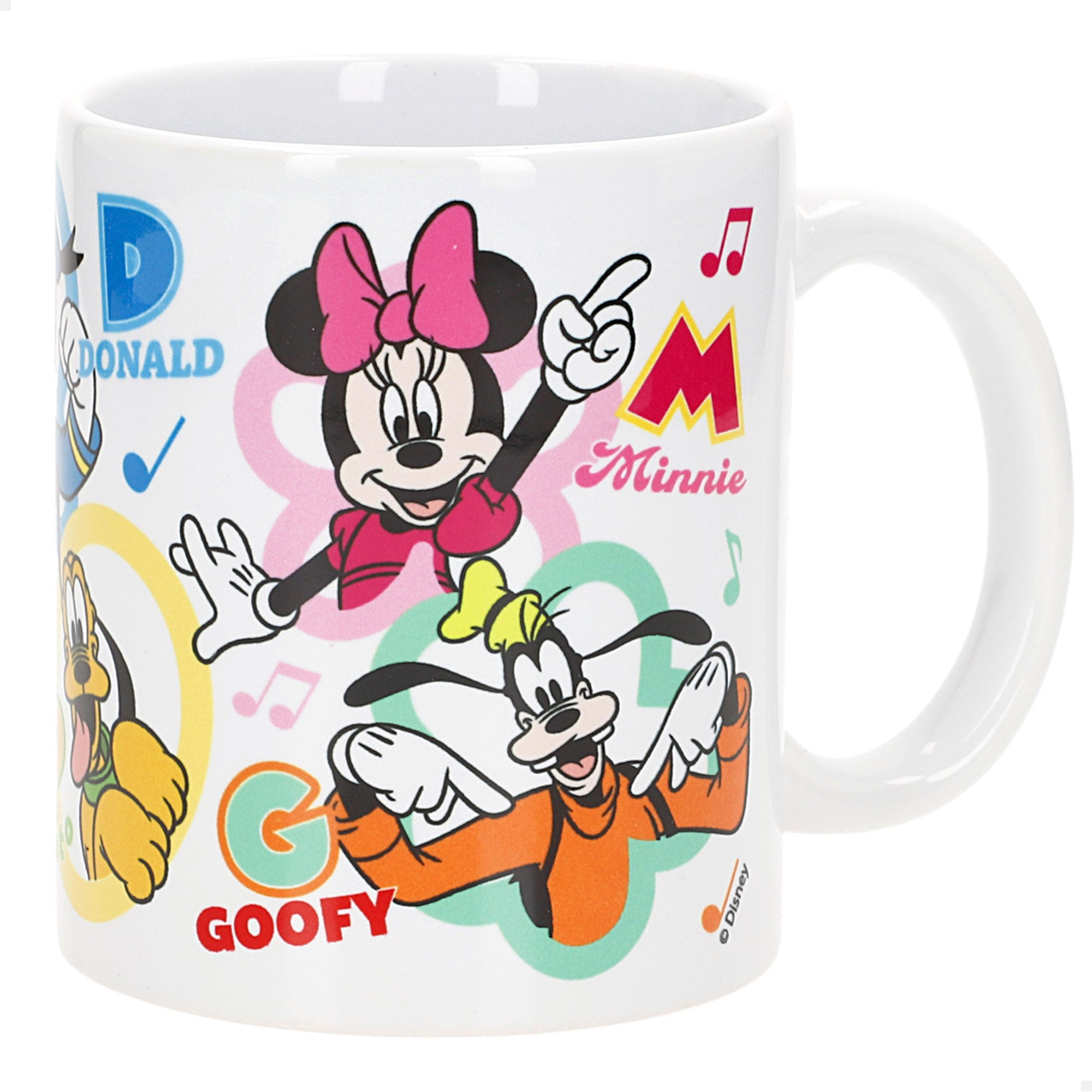 Minnie y Mickey Taza de cerámica