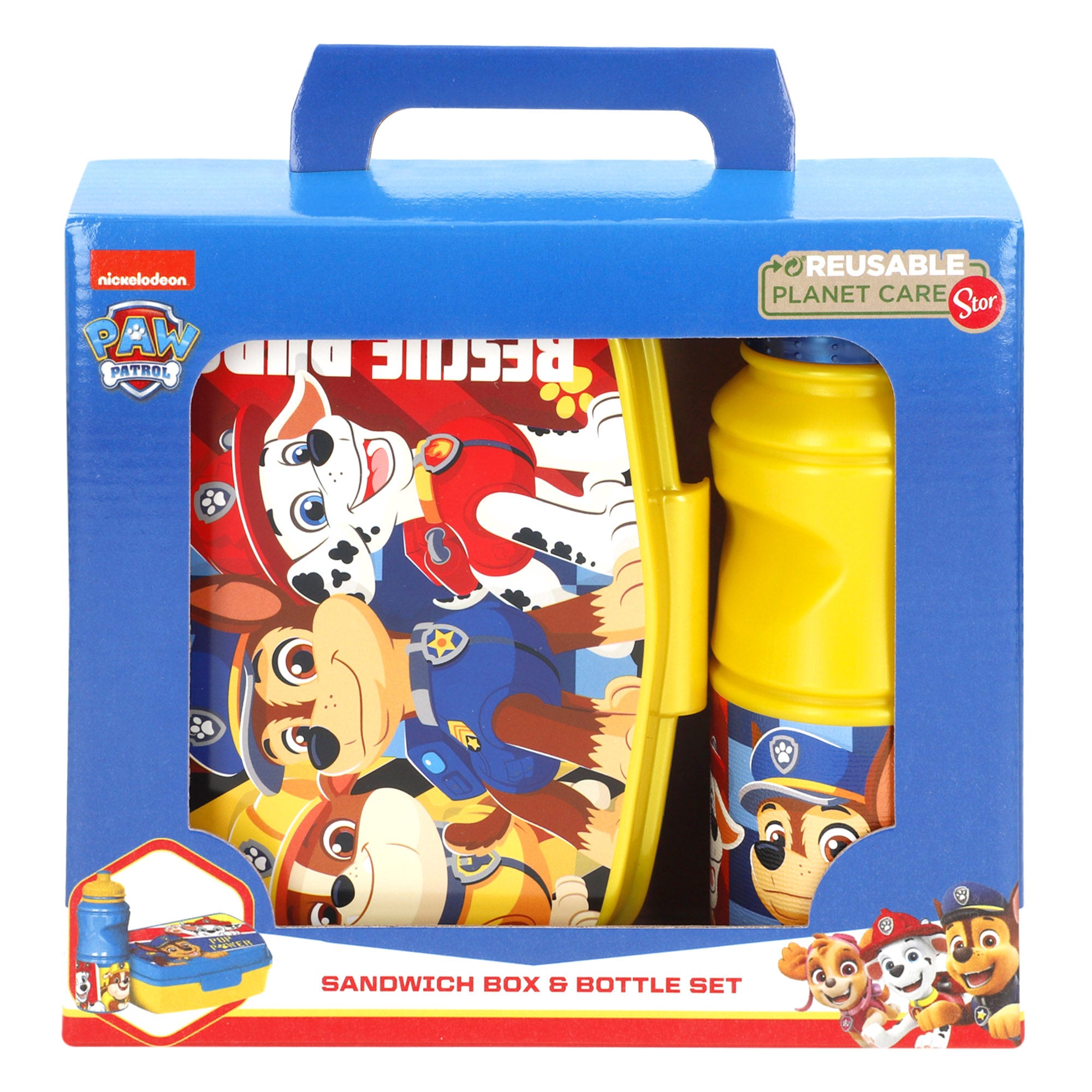 La Patrulla Canina Pack fiambrera y botella infantil