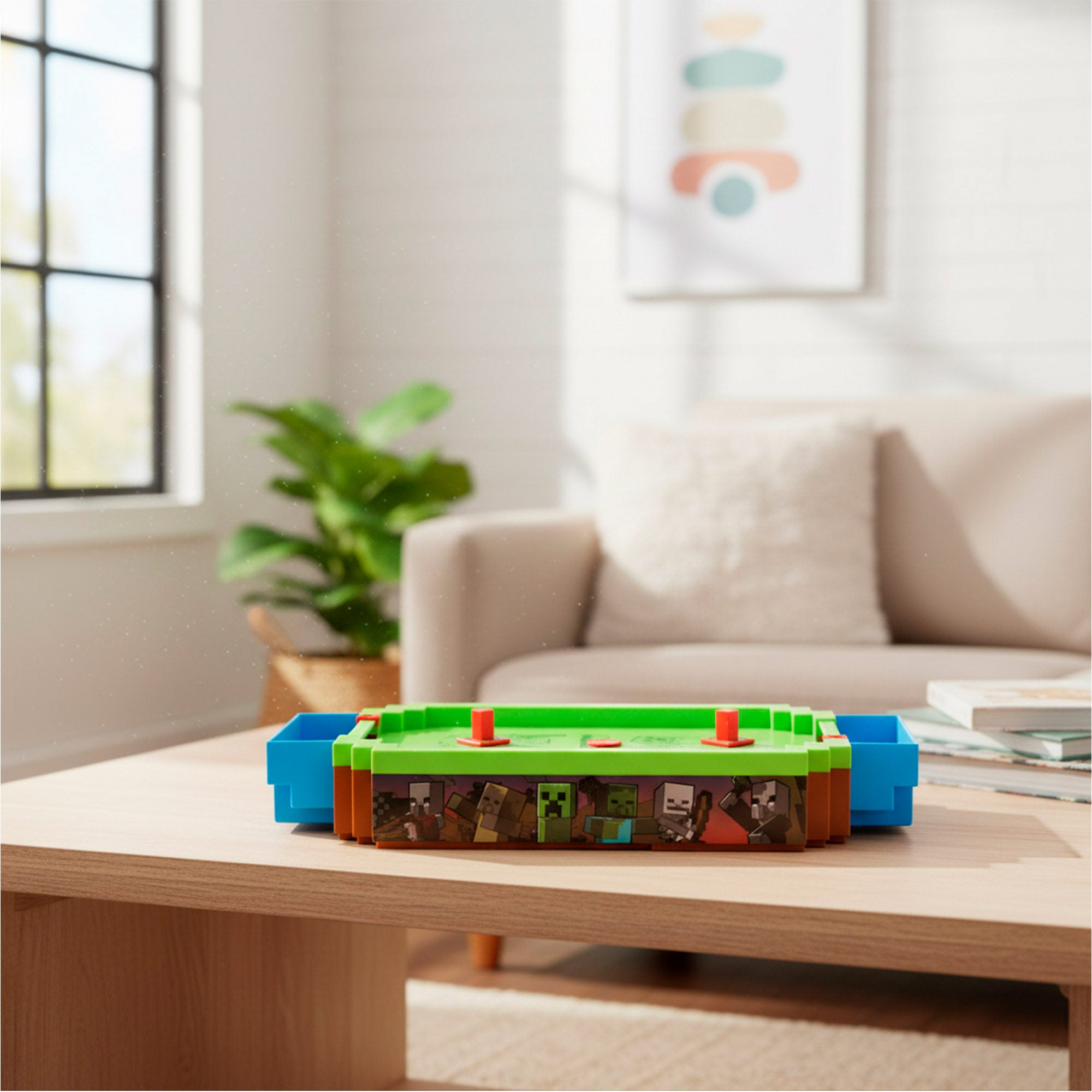 Minecraft Air hockey de mesa Overworld