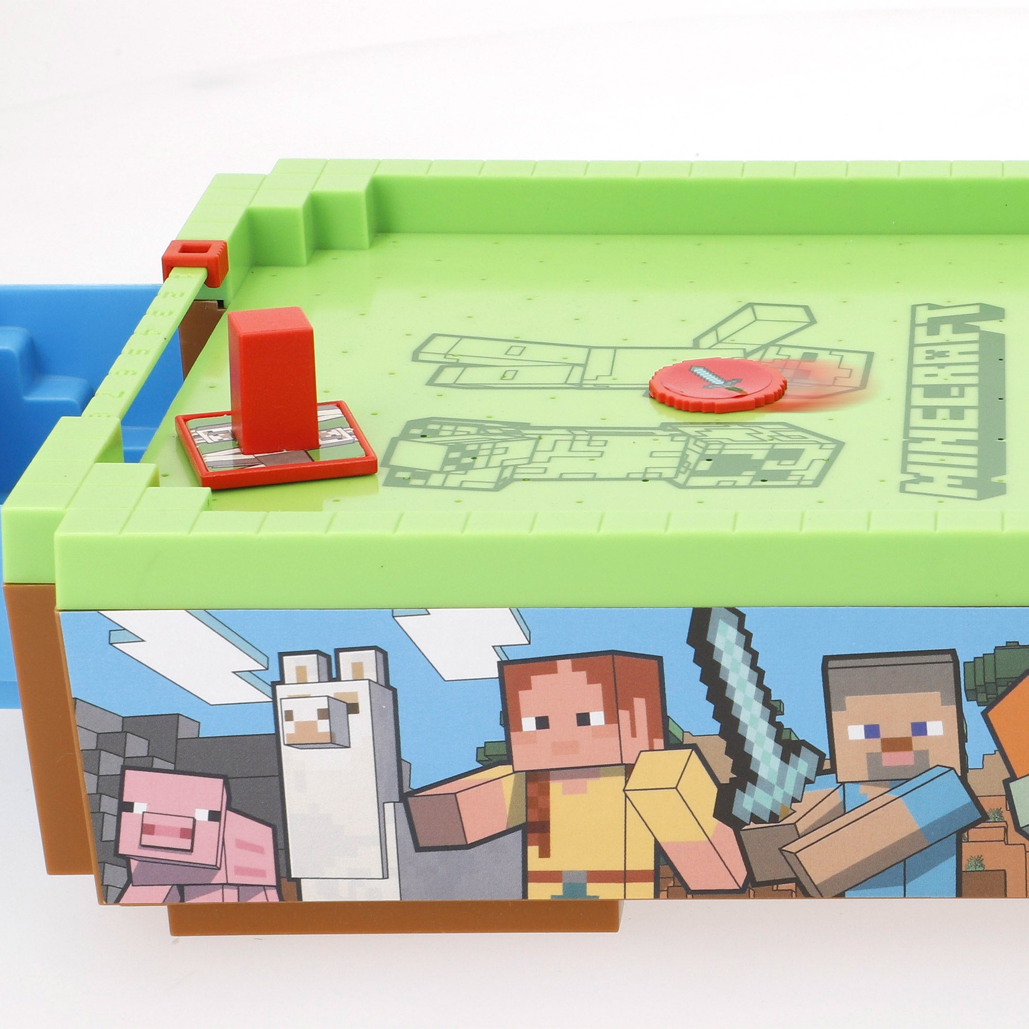 Minecraft Mini air hockey de mesa Overworld 36x19x7,5 cm
