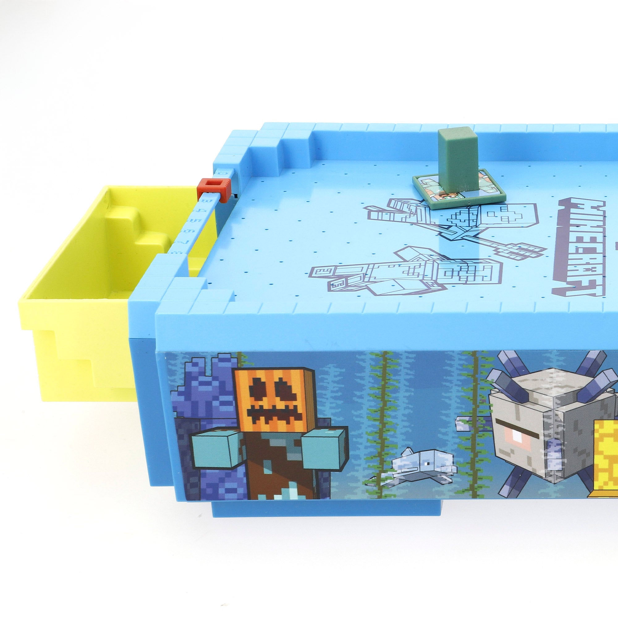 Minecraft Mini air hockey de mesa Underwater