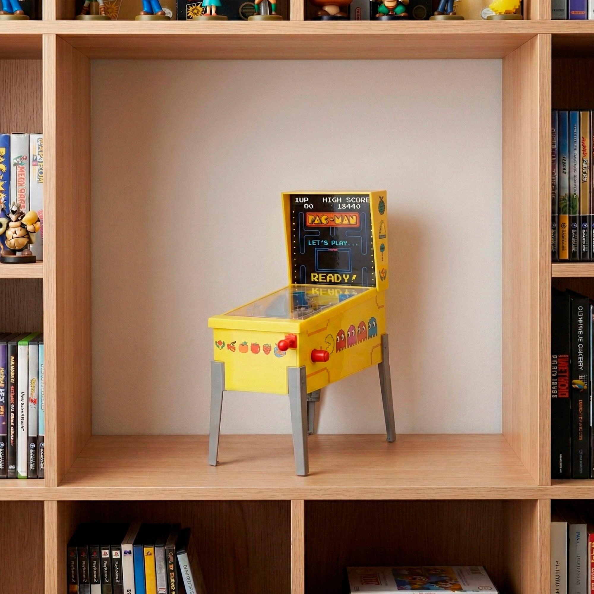 Pac-Man Mini pinball arcade 16x8,5x26 cm