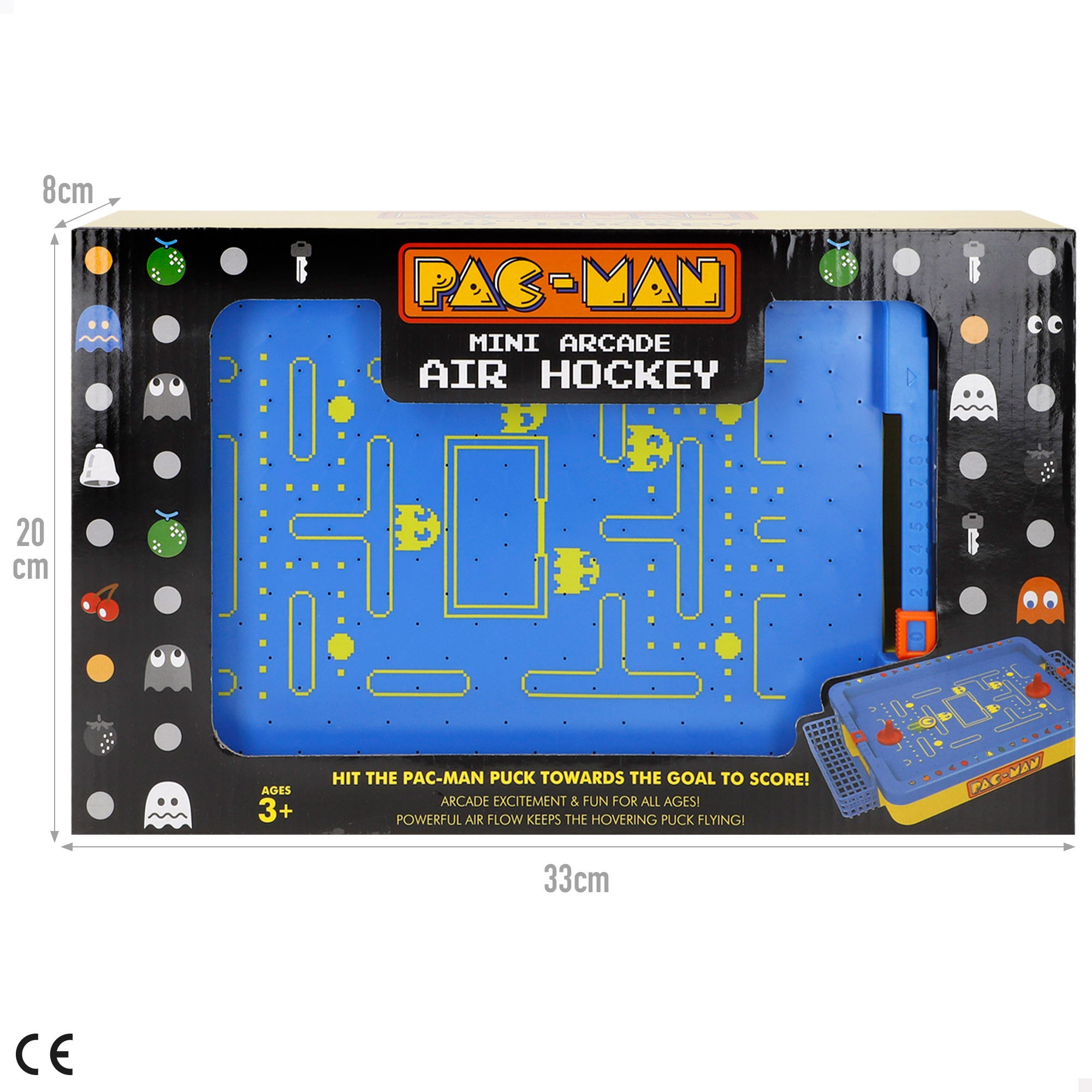 Pac-Man Mini air hockey de mesa