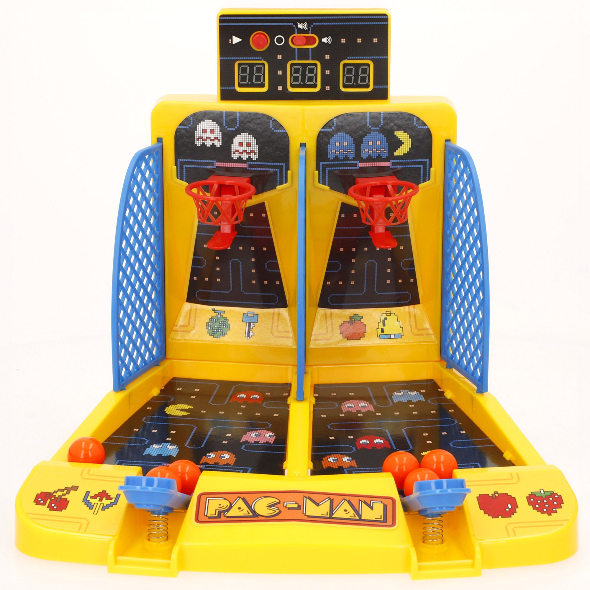 Pac-Man Juego basket arcade de mesa con luz y sonido