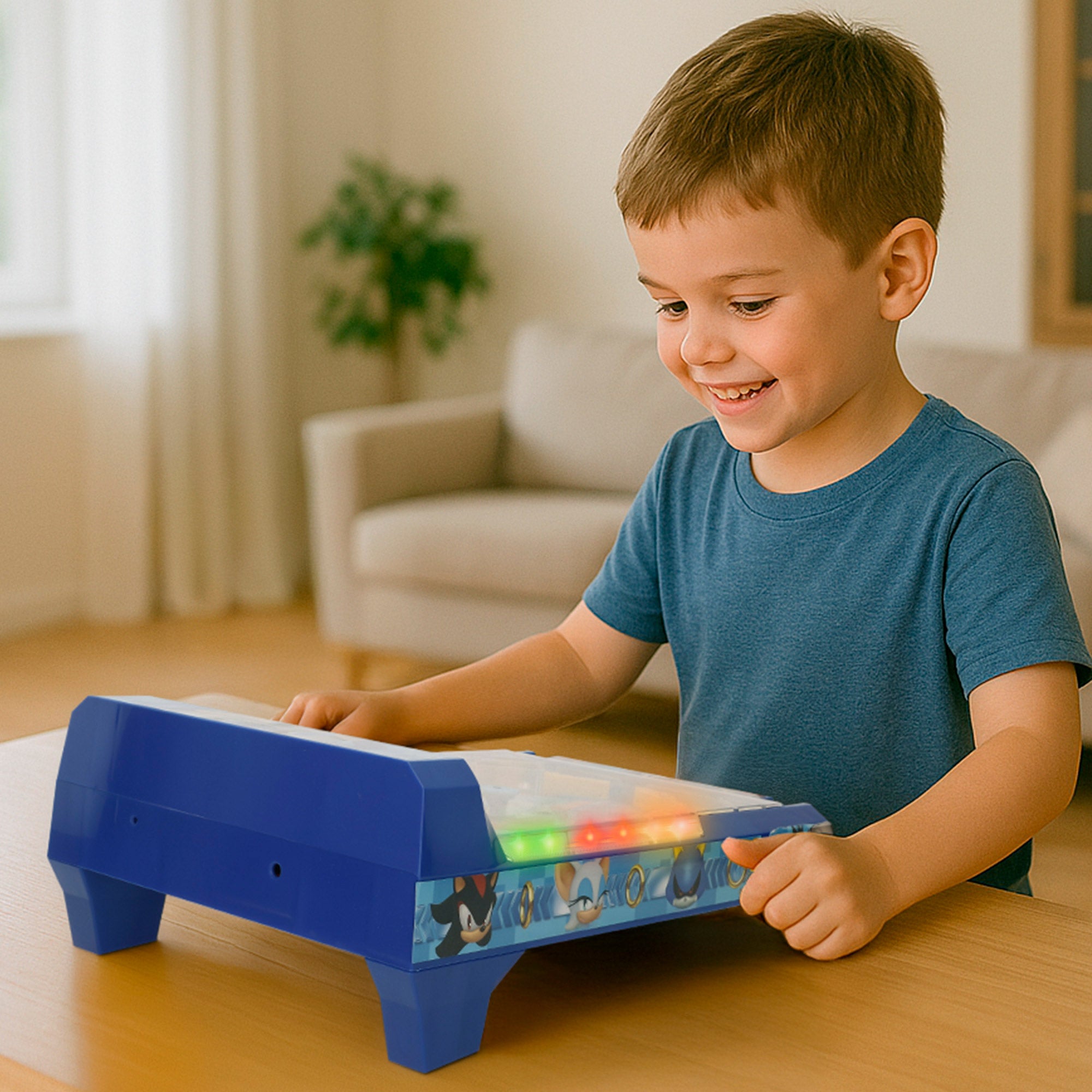 Sonic Pinball arcade de mesa con luz y sonido