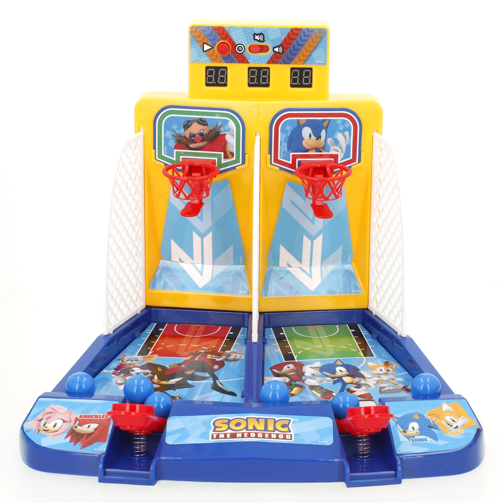 Sonic Juego basket arcade de mesa con luz y sonido