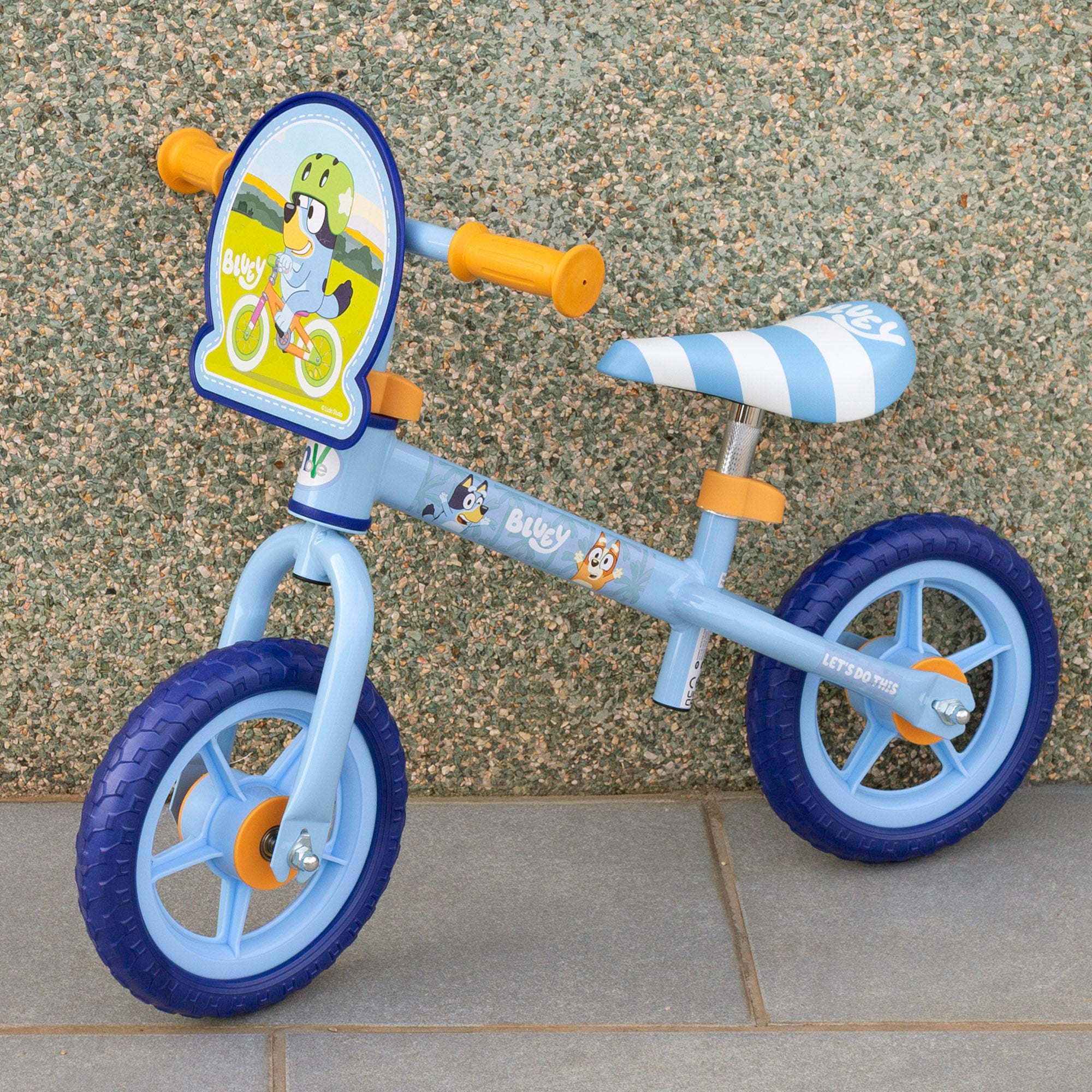 Bluey Bicicleta sin pedales regulable en altura máx. 20 kg