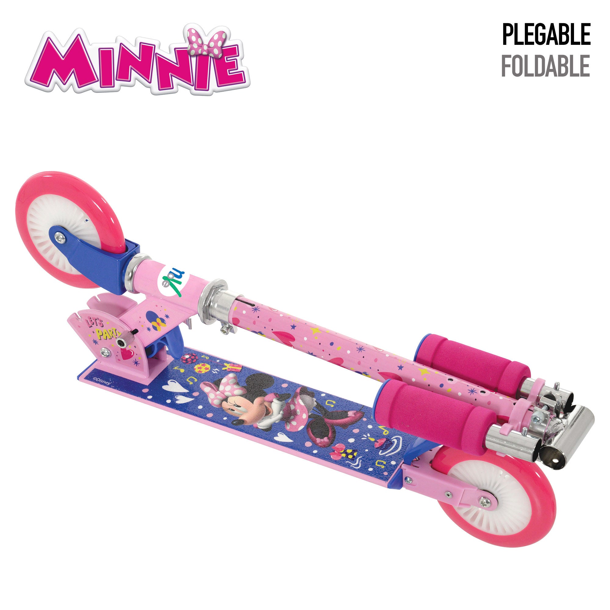 Minnie Patinete plegable 2 ruedas máx. 50 kg con freno