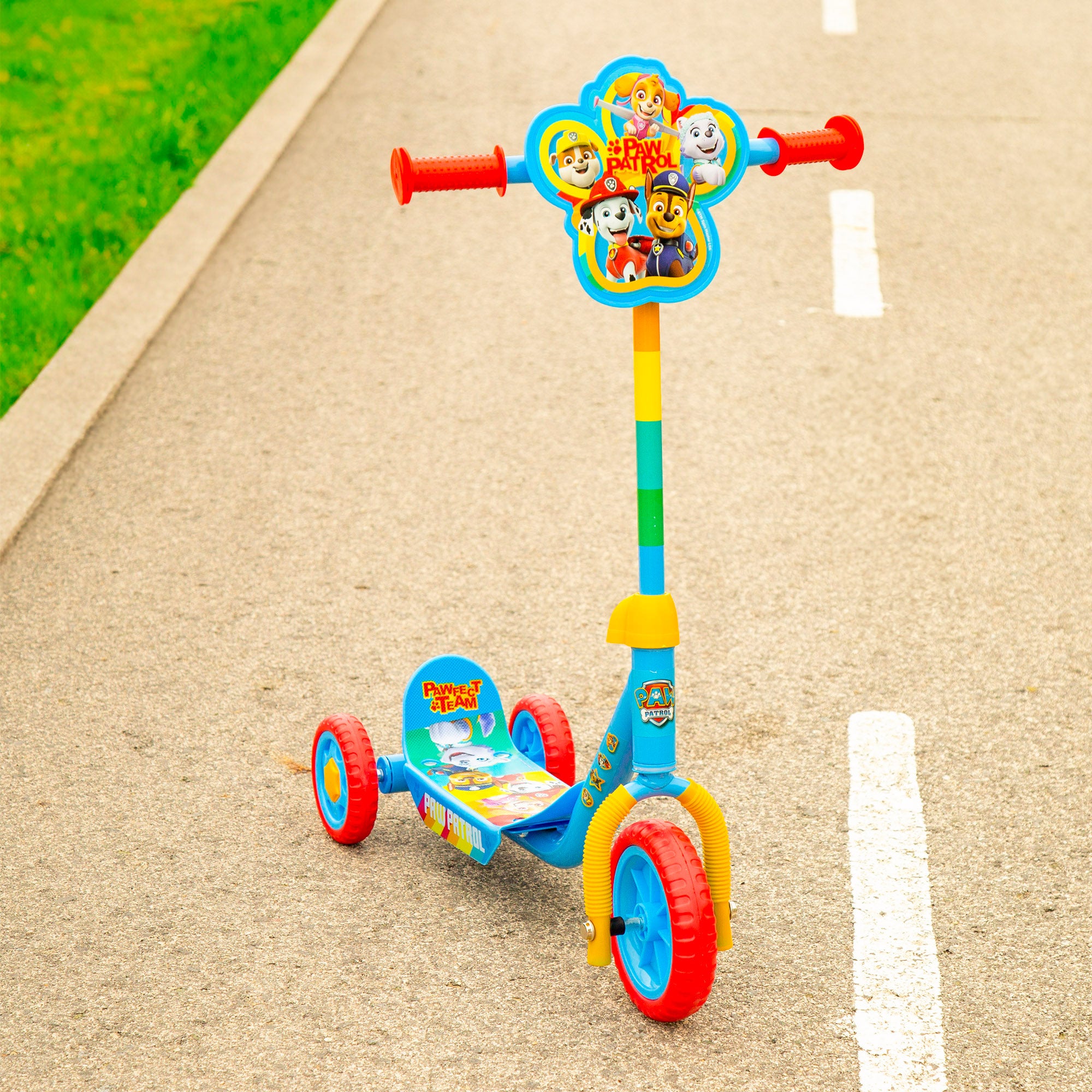 La Patrulla Canina Patinete 3 ruedas 58x36x65-70 cm máx. 20 kg