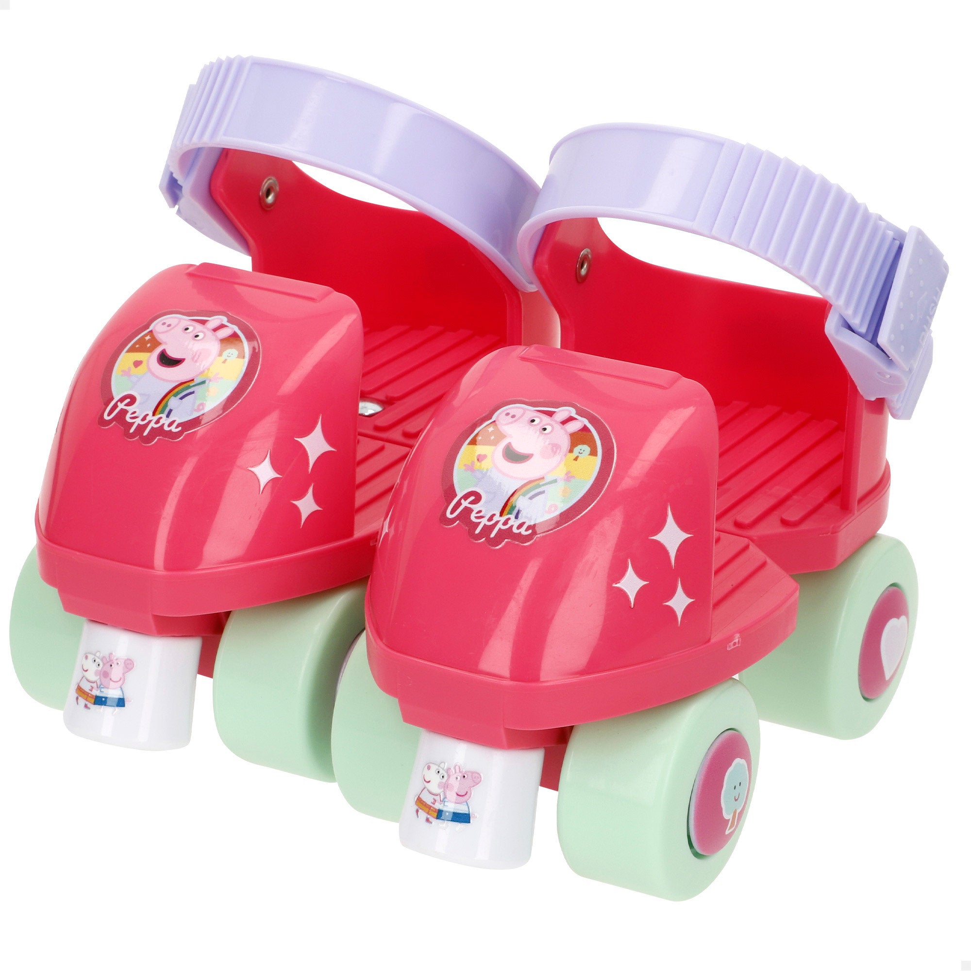 Peppa Pig Patines 4 ruedas ajustables talla 22-29 máx. 20 kg +3 años