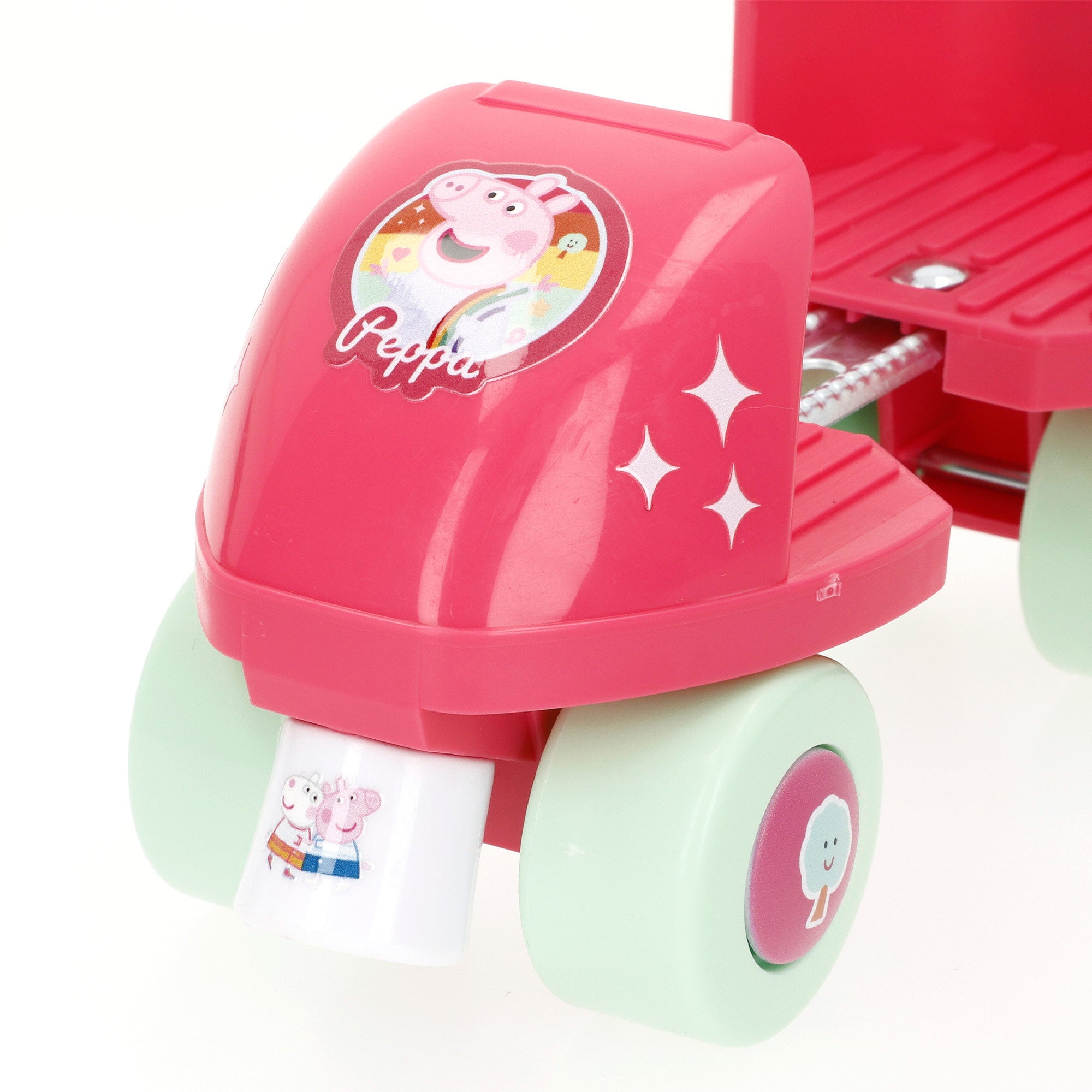 Peppa Pig Patines 4 ruedas ajustables talla 22-29 máx. 20 kg +3 años