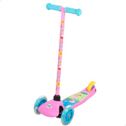 Peppa Pig Patinete 3 ruedas máx. 20 kg con luces y freno