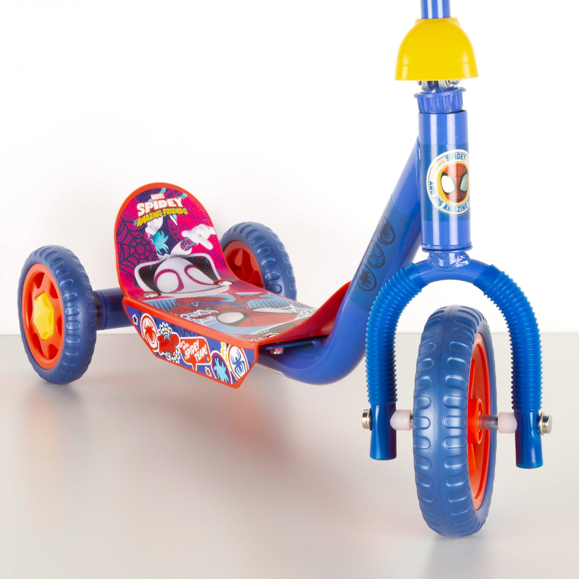 Spidey Patinete 3 ruedas 58x36x65-70 cm máx. 20 kg + 2 años