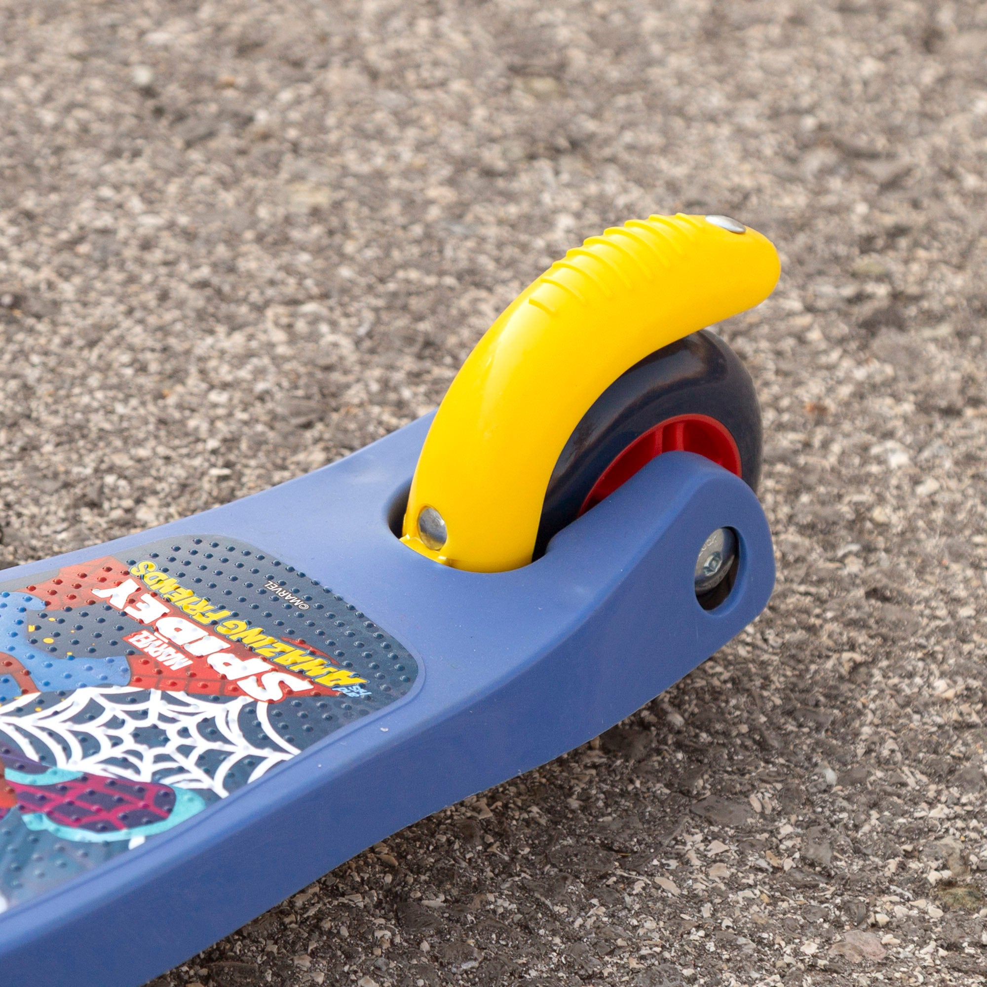 Spidey Patinete infantil 3 ruedas con bolsillo