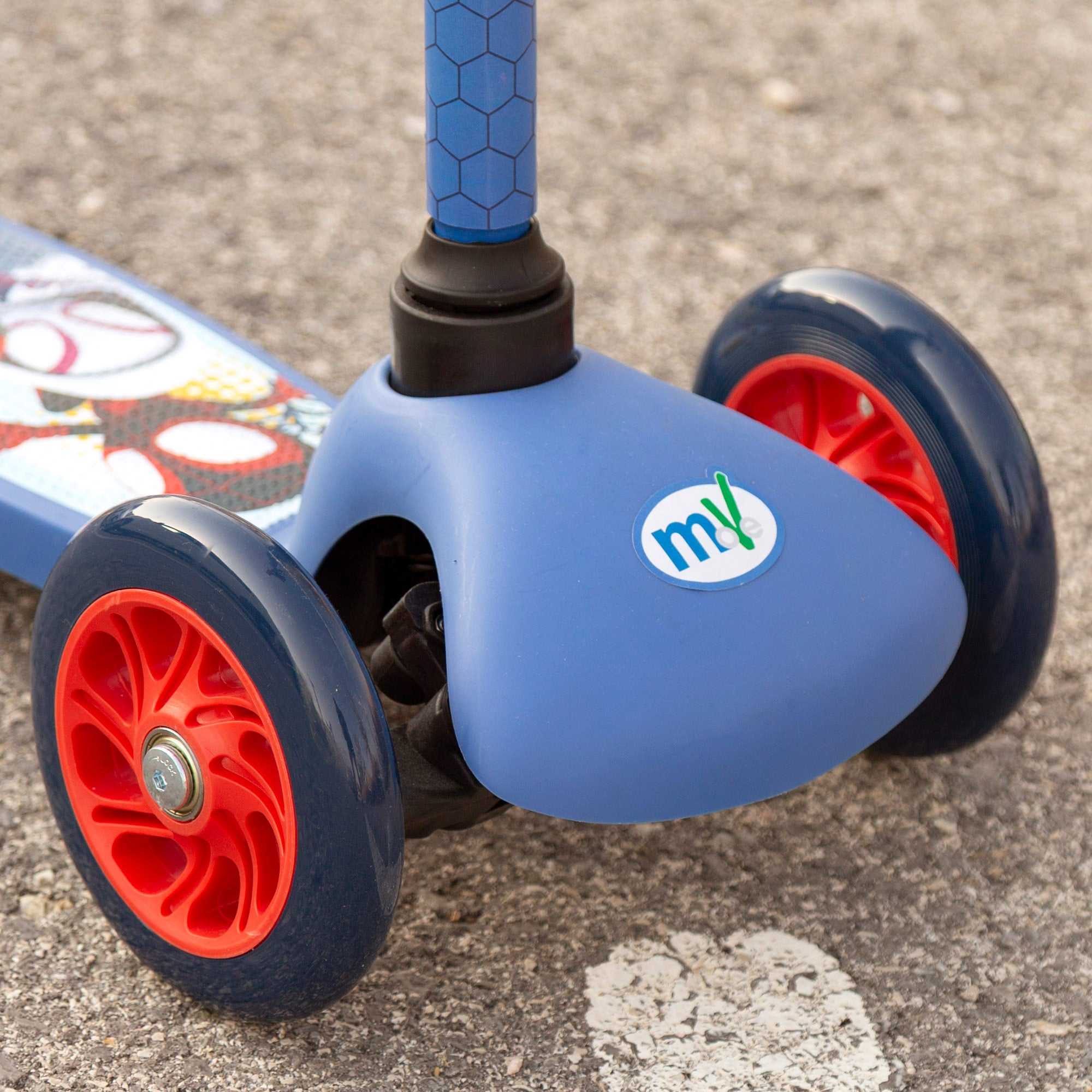 Spidey Patinete infantil 3 ruedas con bolsillo