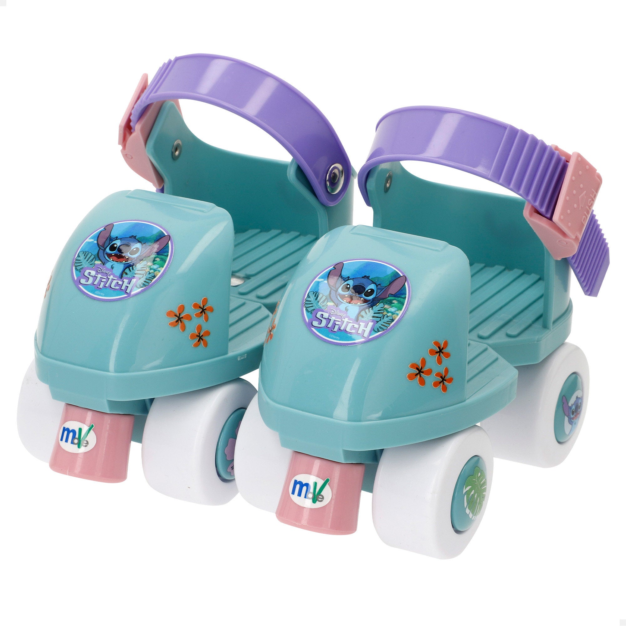 Stitch Patines 4 ruedas ajustables talla 22-29 máx. 20 kg +3 años