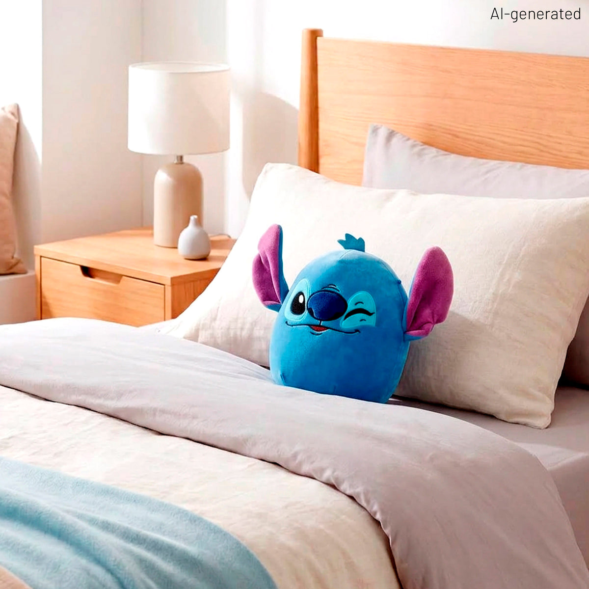 Stitch Almohada peluche 22 cm + 3 años