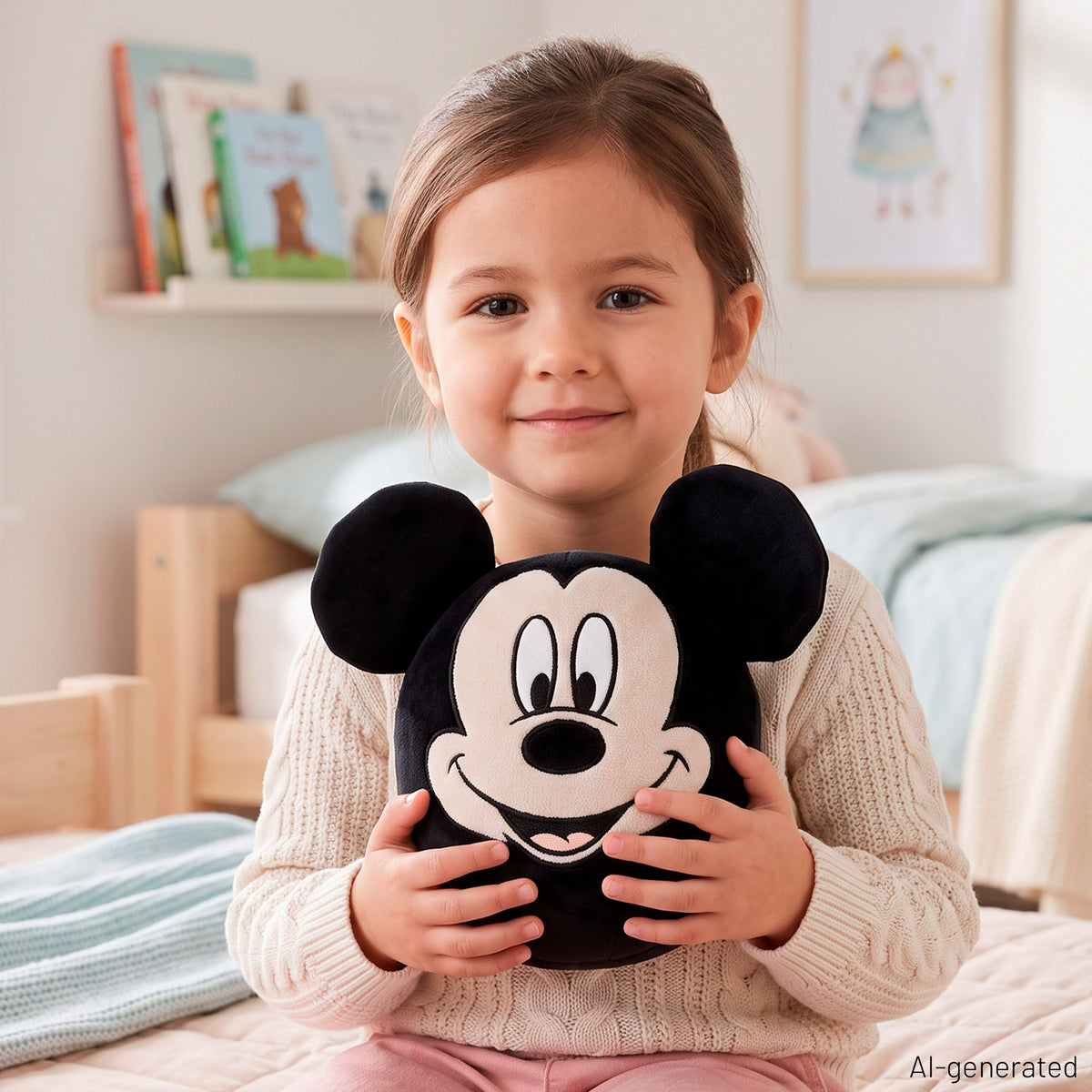 Mickey Almohada peluche 22 cm + 3 años