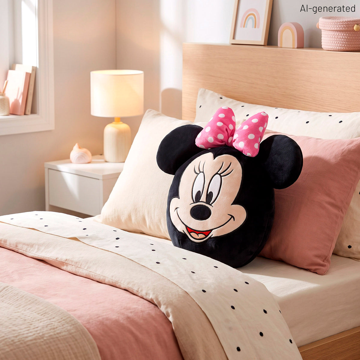Minnie Almohada peluche 22 cm + 3 años