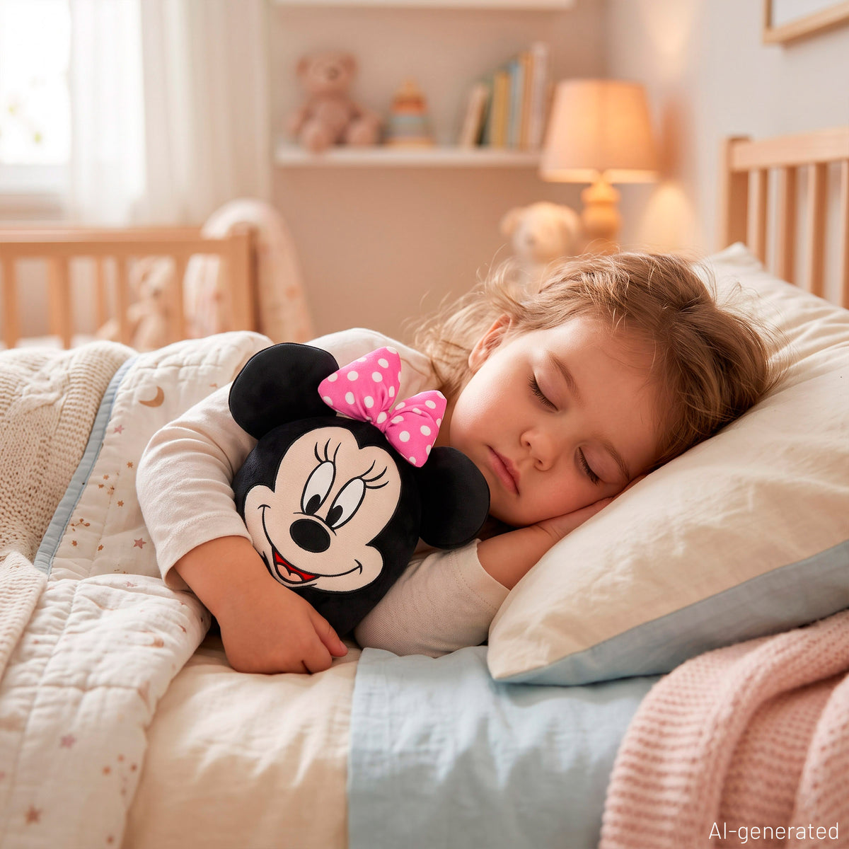 Minnie Almohada peluche 22 cm + 3 años