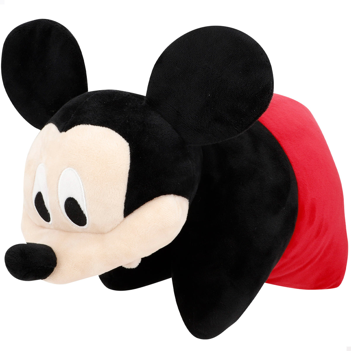 Mickey Cojín peluche 2 en 1 suave y aterciopelado