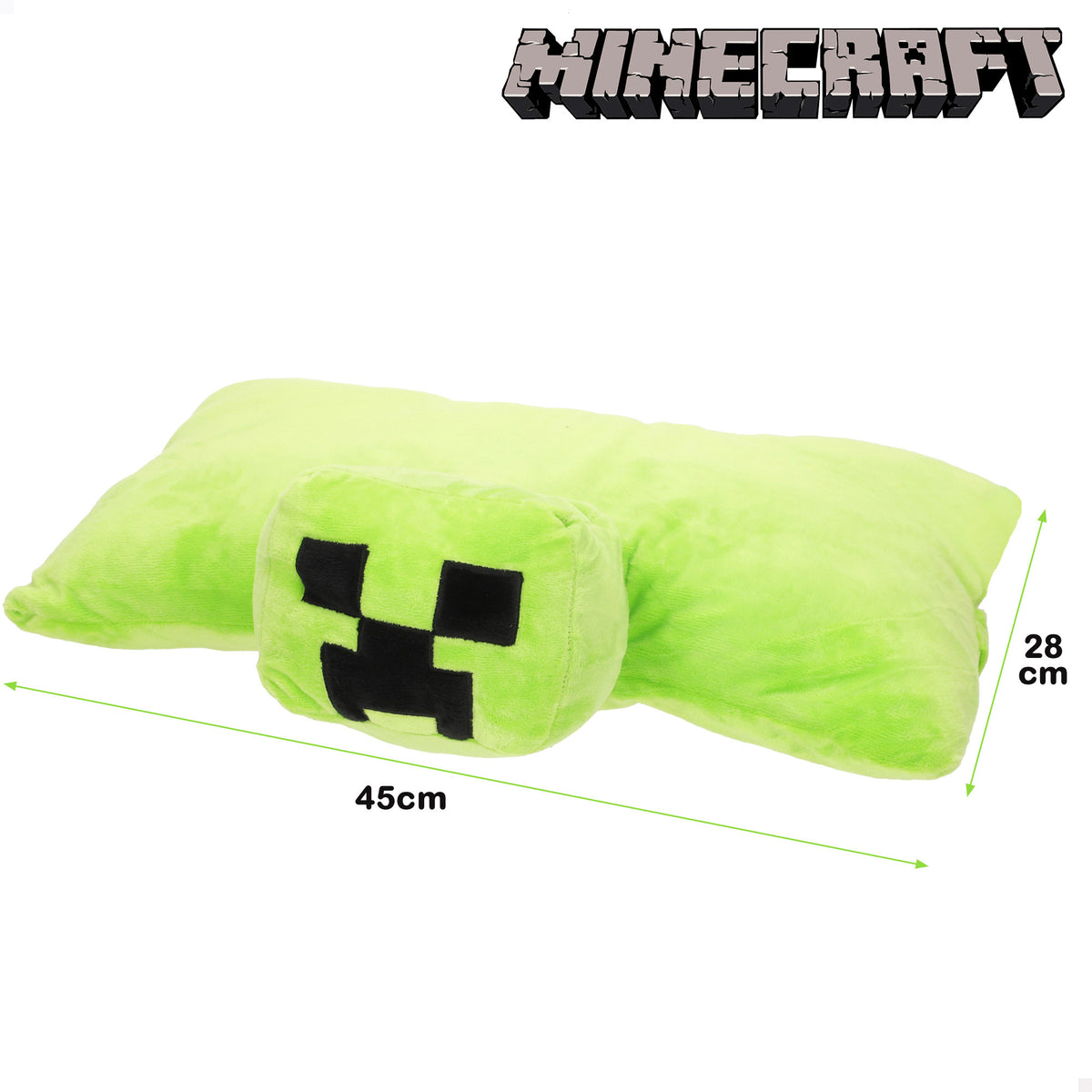 Minecraft peluche 2 en 1 suave y aterciopelado