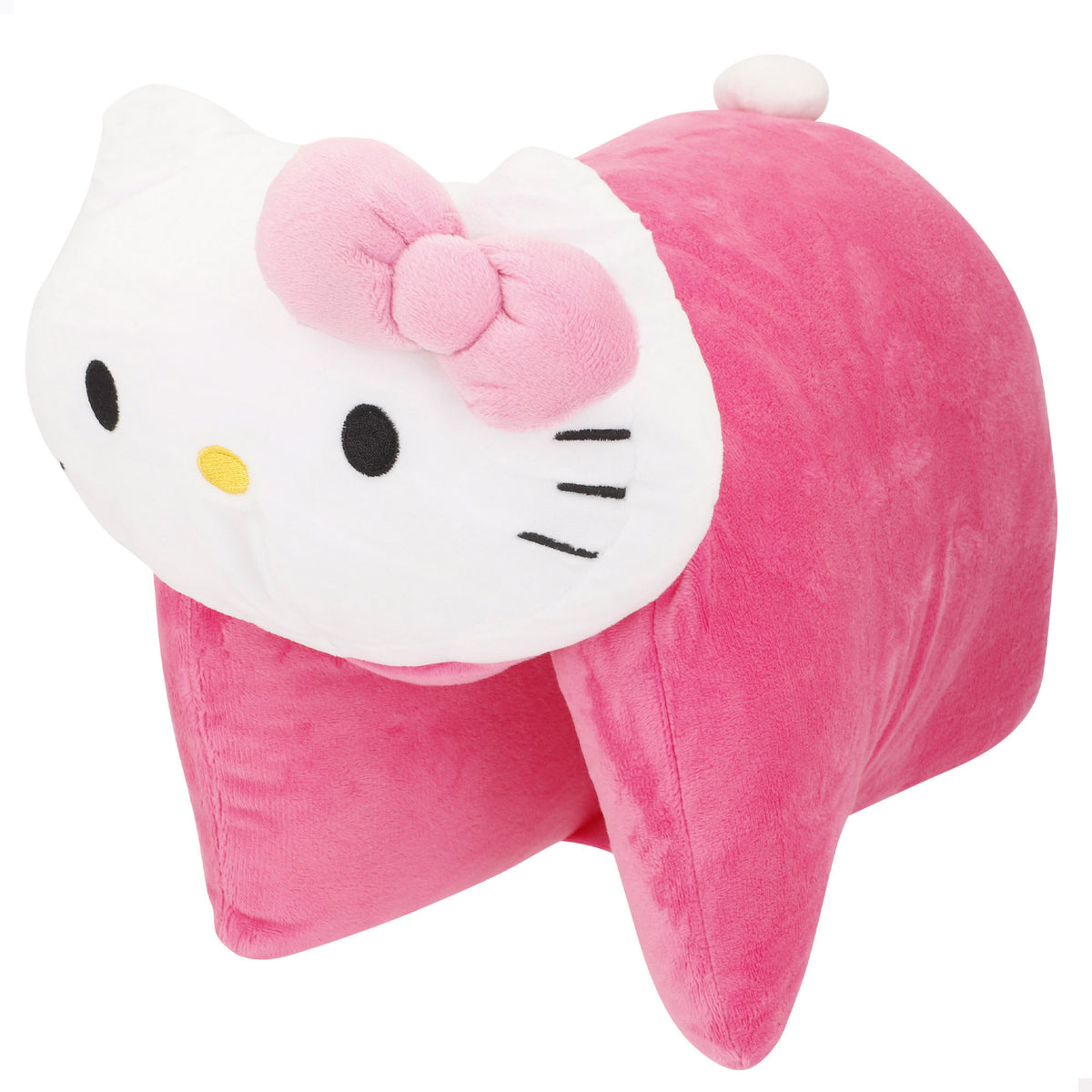 Hello Kitty Cojín peluche 2 en 1 suave y aterciopelado