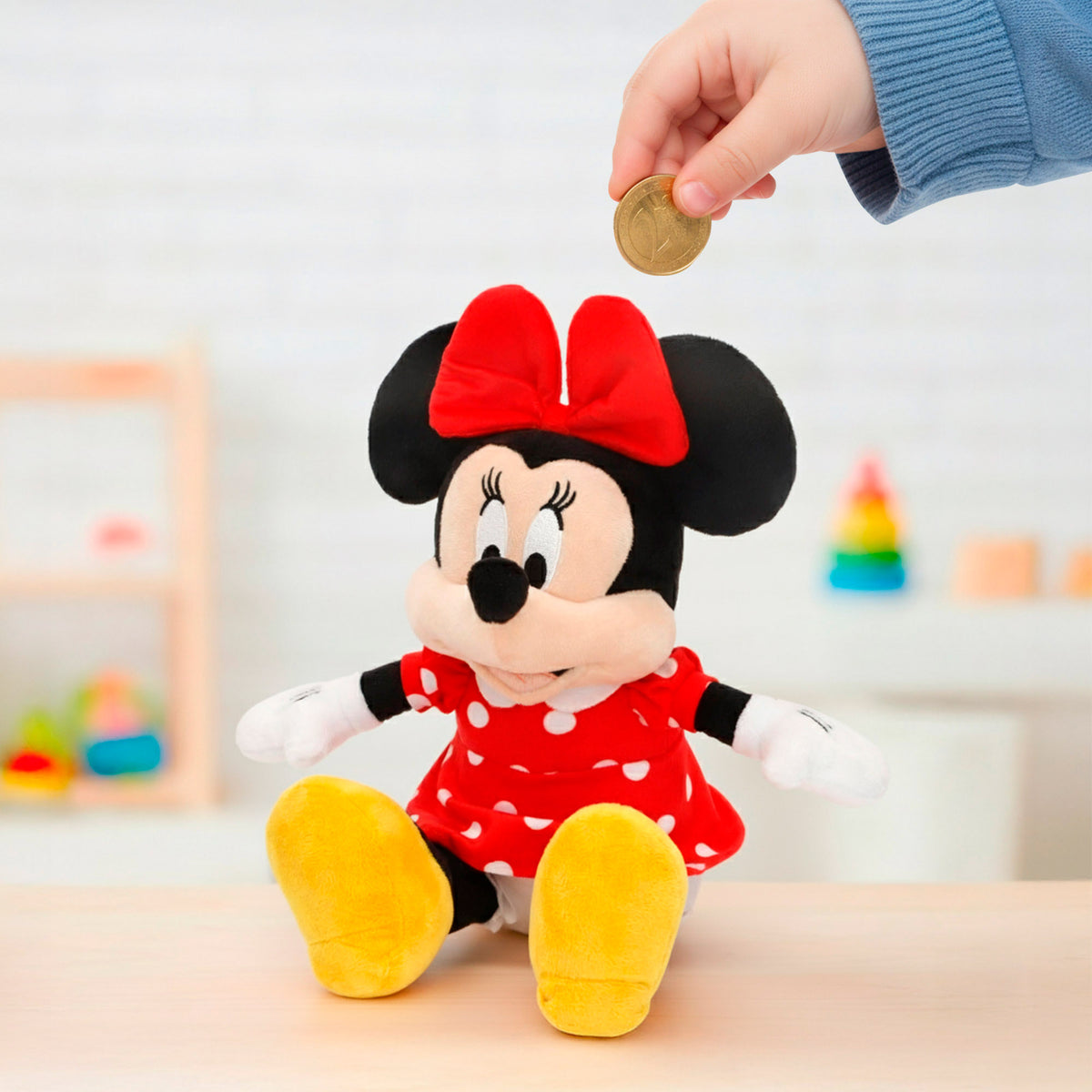 Minnie Hucha de peluche para niños 20 cm