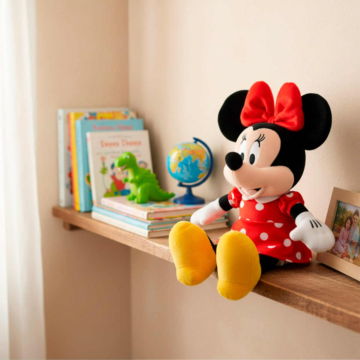 Minnie Hucha de peluche para niños 20 cm