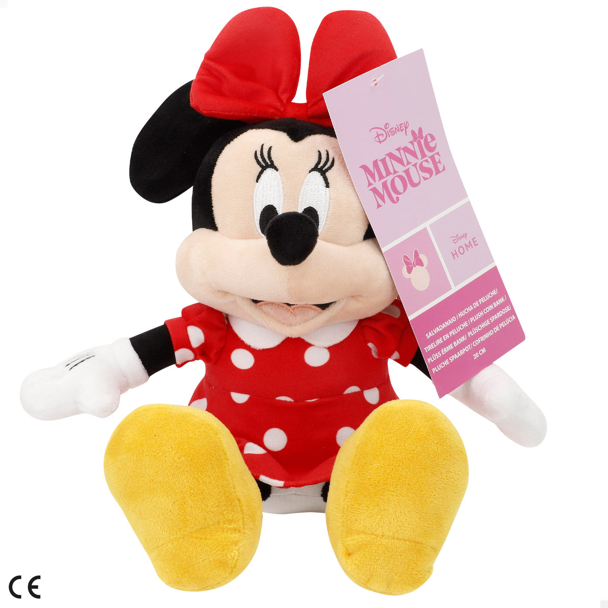 Minnie Hucha de peluche para niños 20 cm
