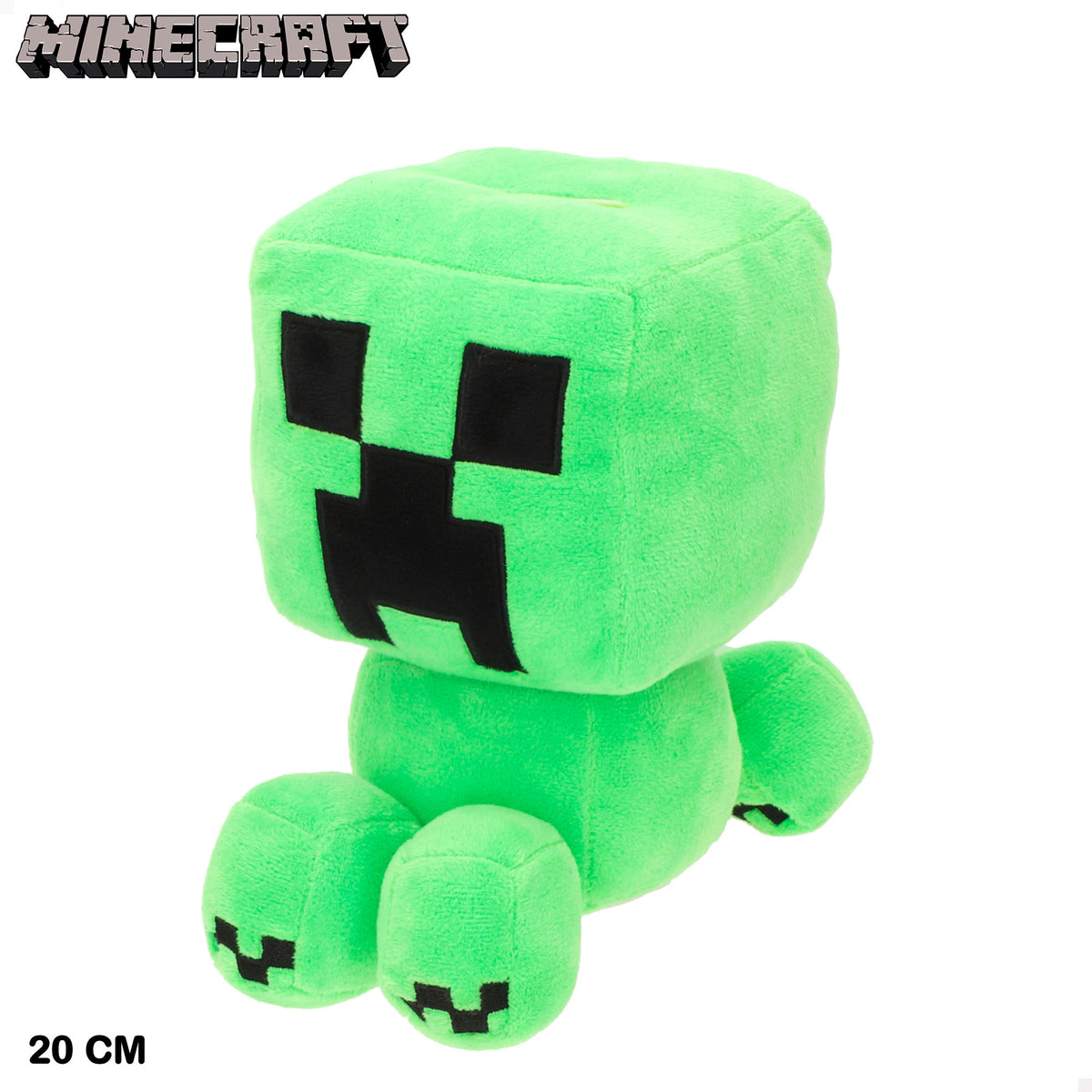 Minecraft Hucha de peluche para niños 20 cm