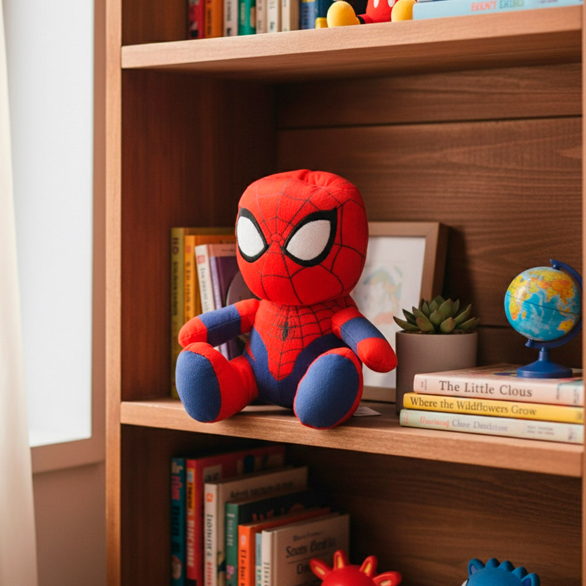 Spider-Man Hucha de peluche para niños 20 cm