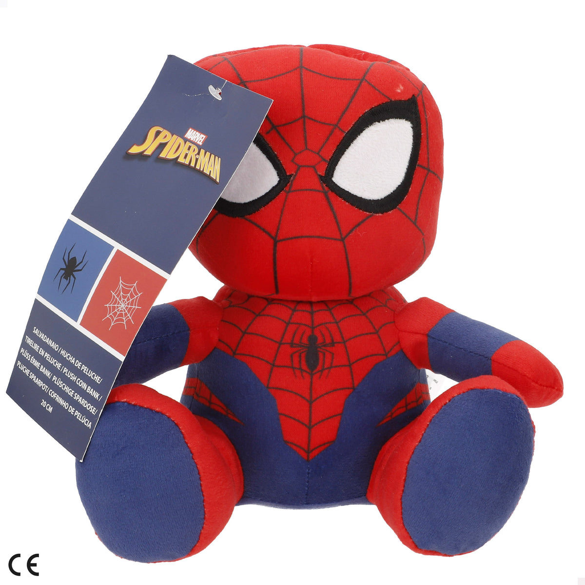 Spider-Man Hucha de peluche para niños 20 cm