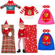 Elves Behavin' Badly Caja regalo Elfo travieso y Elvie 30 cm con accesorios