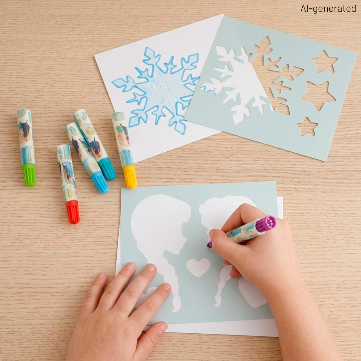 Frozen Set de dibujo con mochila