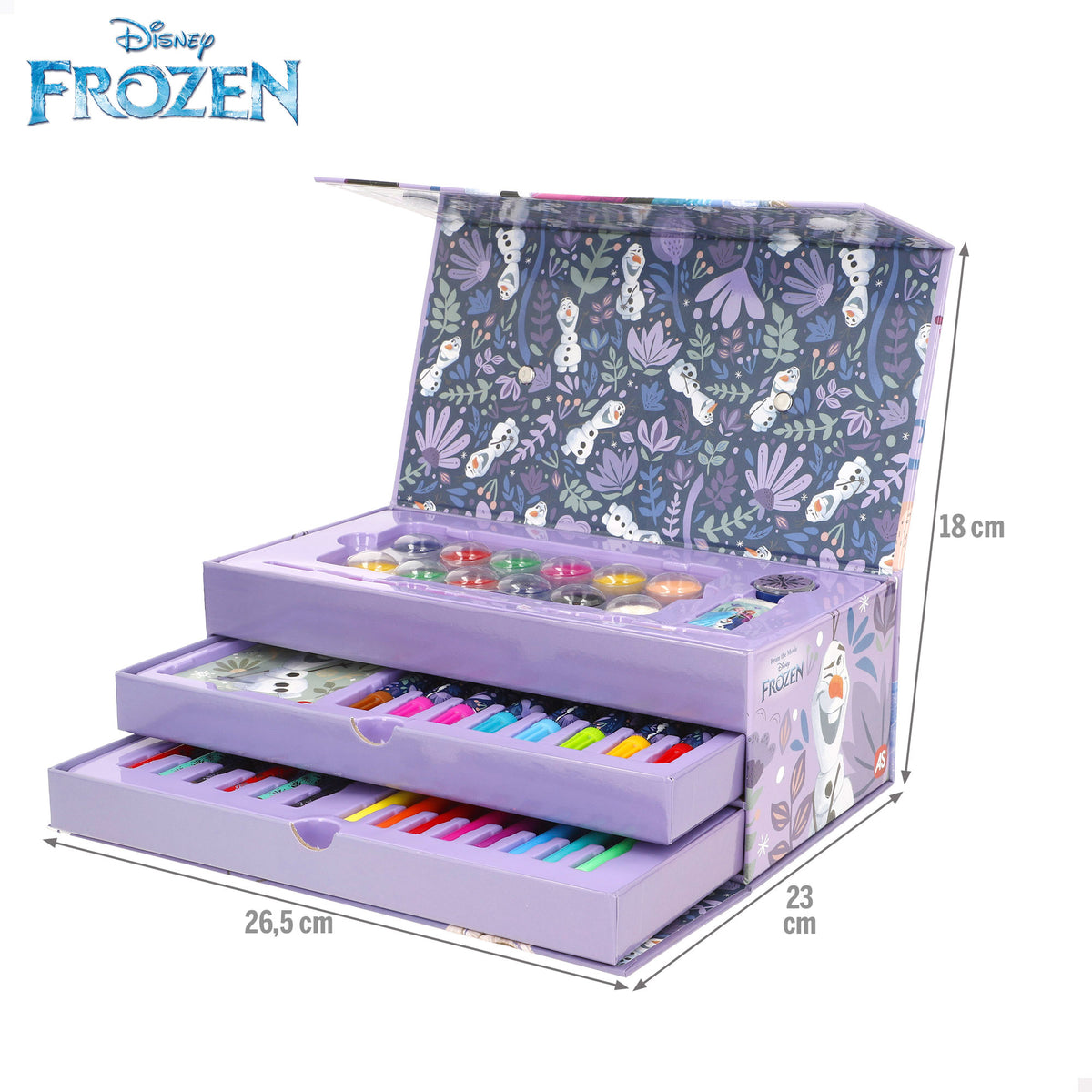 Frozen Set dibujo formato maletín 50 piezas