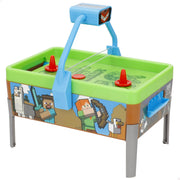 Minecraft Mini air hockey de mesa + 3 años